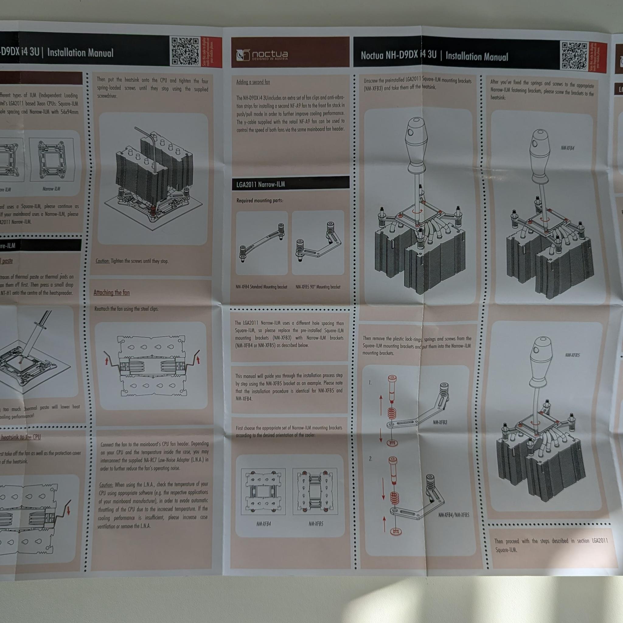 Noctua Misc Intel/ AMD Motherboard mounts