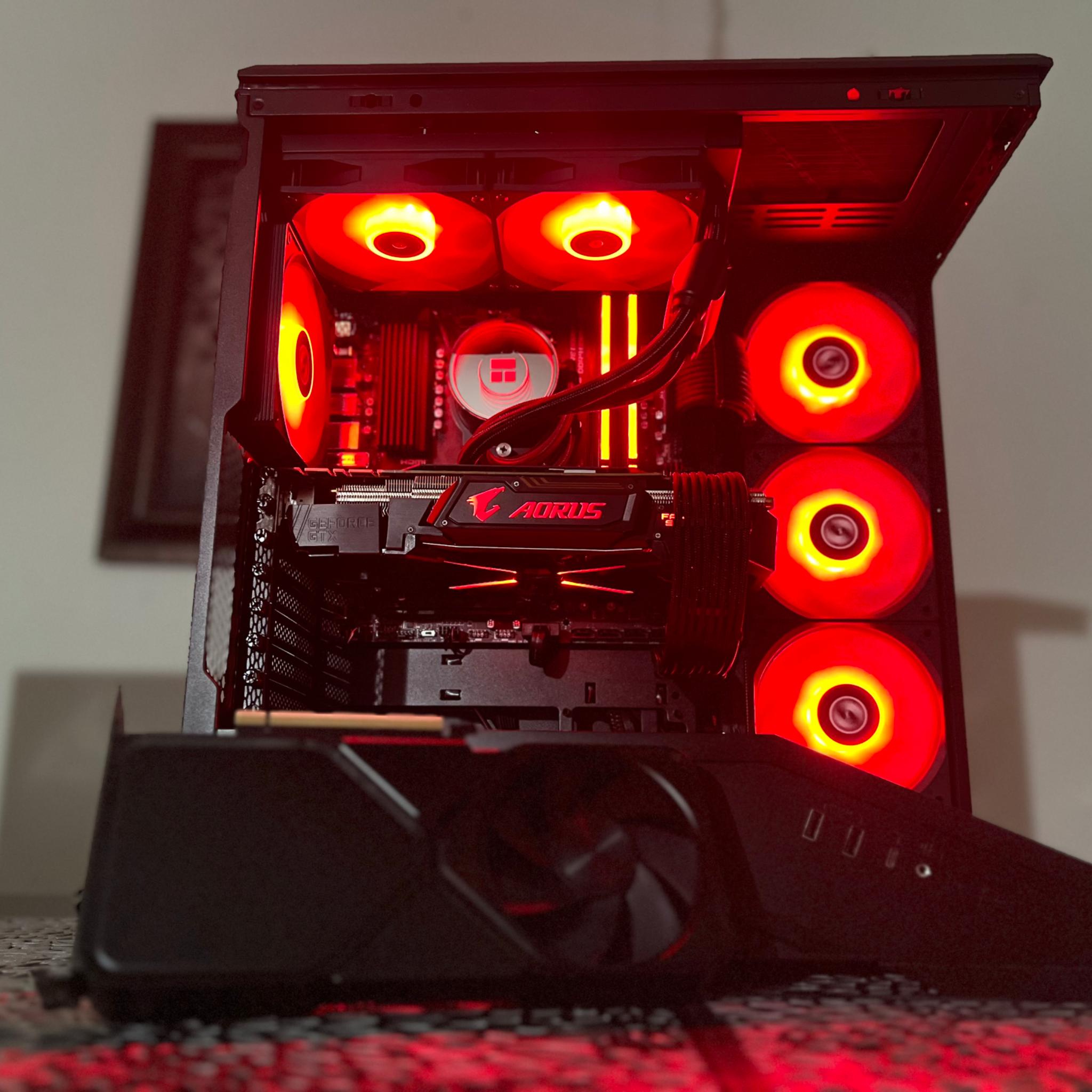 🔥4K Gaming🔥 | AORUS GTX 1080 TI | Ryzen 7 5700X3D | 32GB DDR4 | 1TB SSD | Windows 11 Pro WiFi