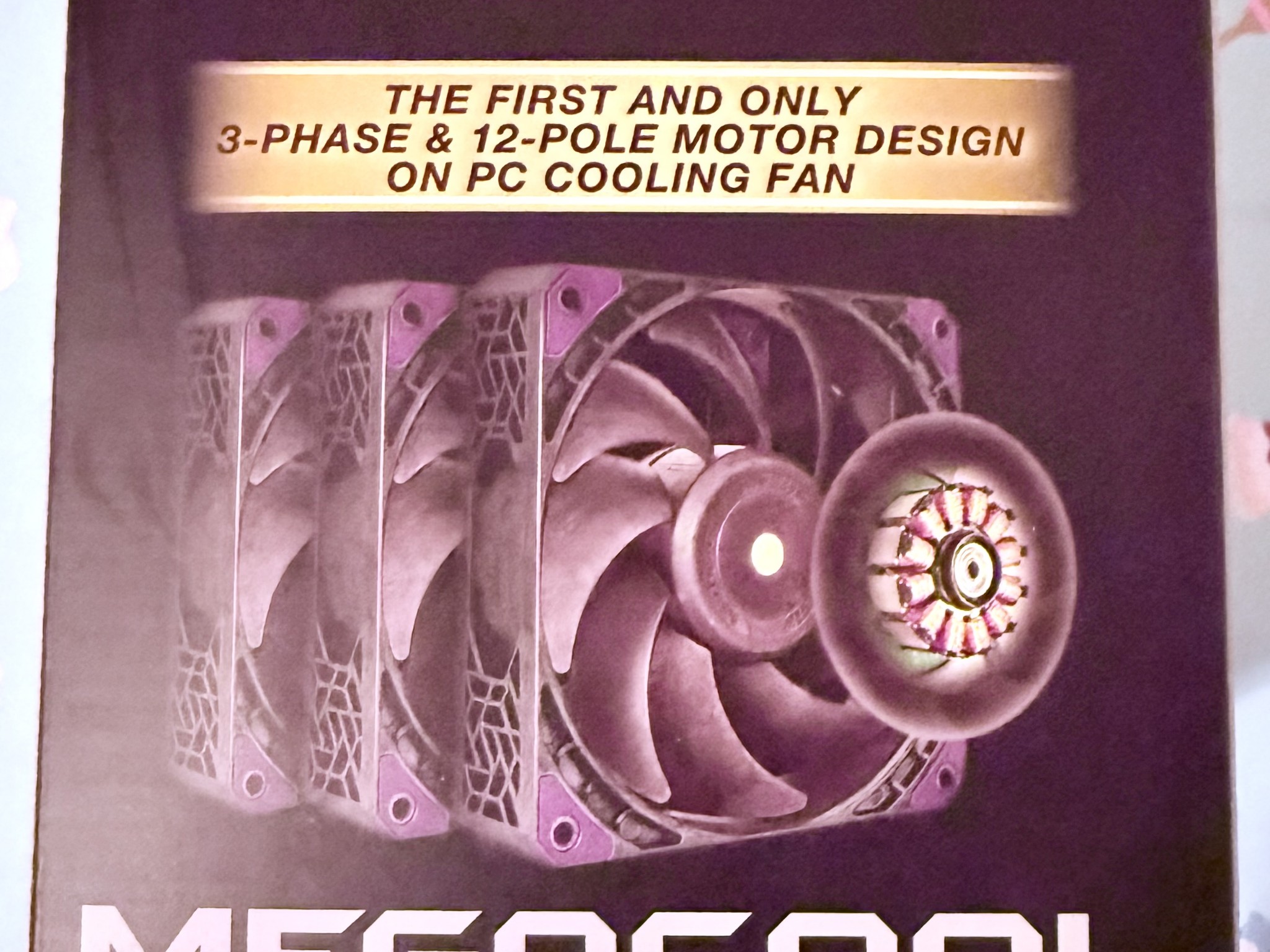 BNIB Super Flower MEGACOOL 120mm Fan, Triple-Pack, PWM, Computer Case Fan (SF-PF121-BK_3P)