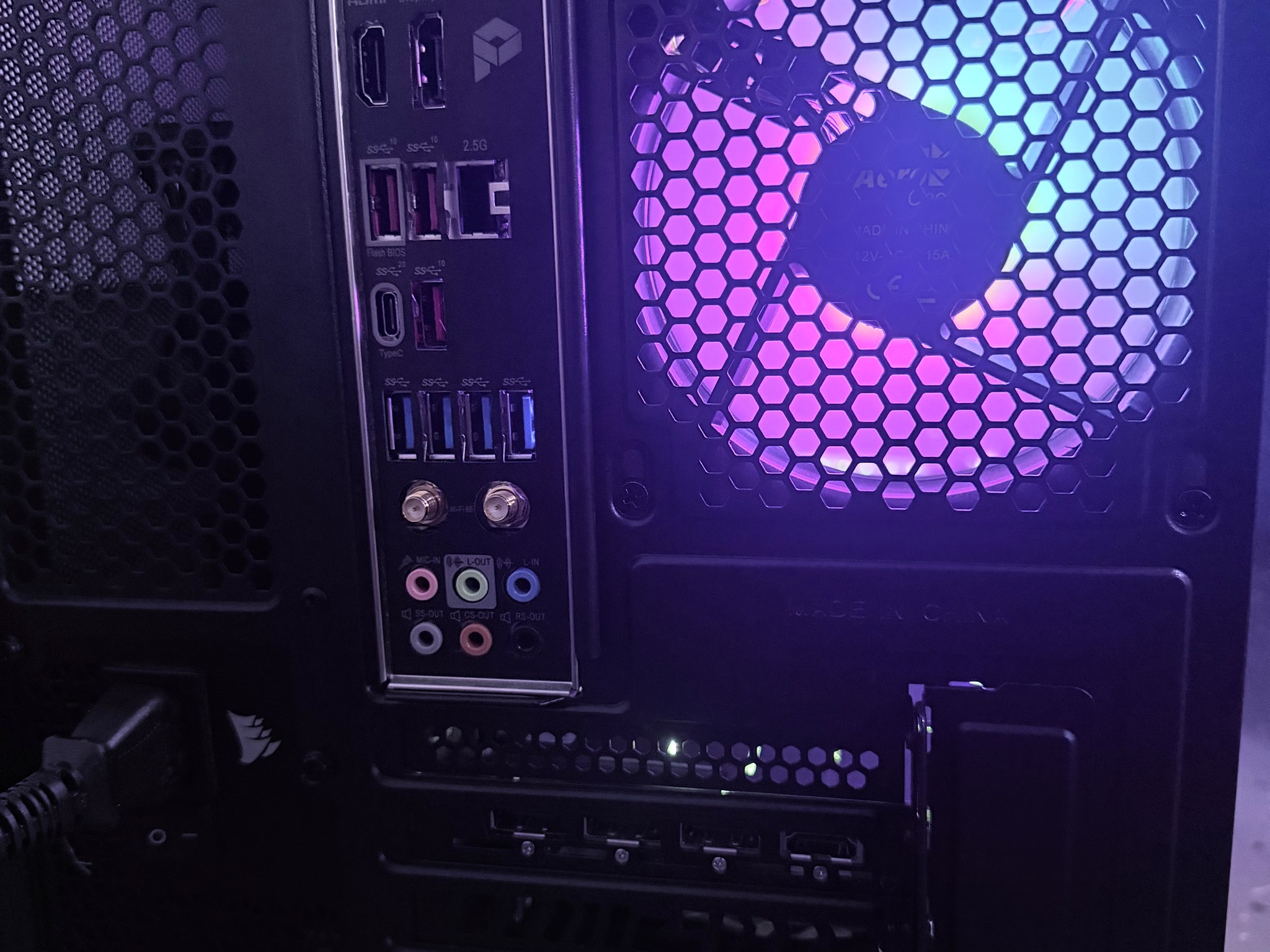 🌈"Astral Spectrum"⚫️| 4k Gaming | RX 7800XT 16GB | Ryzen 7 7700X | 32GB DDR5 | 1TB SSD+Dram