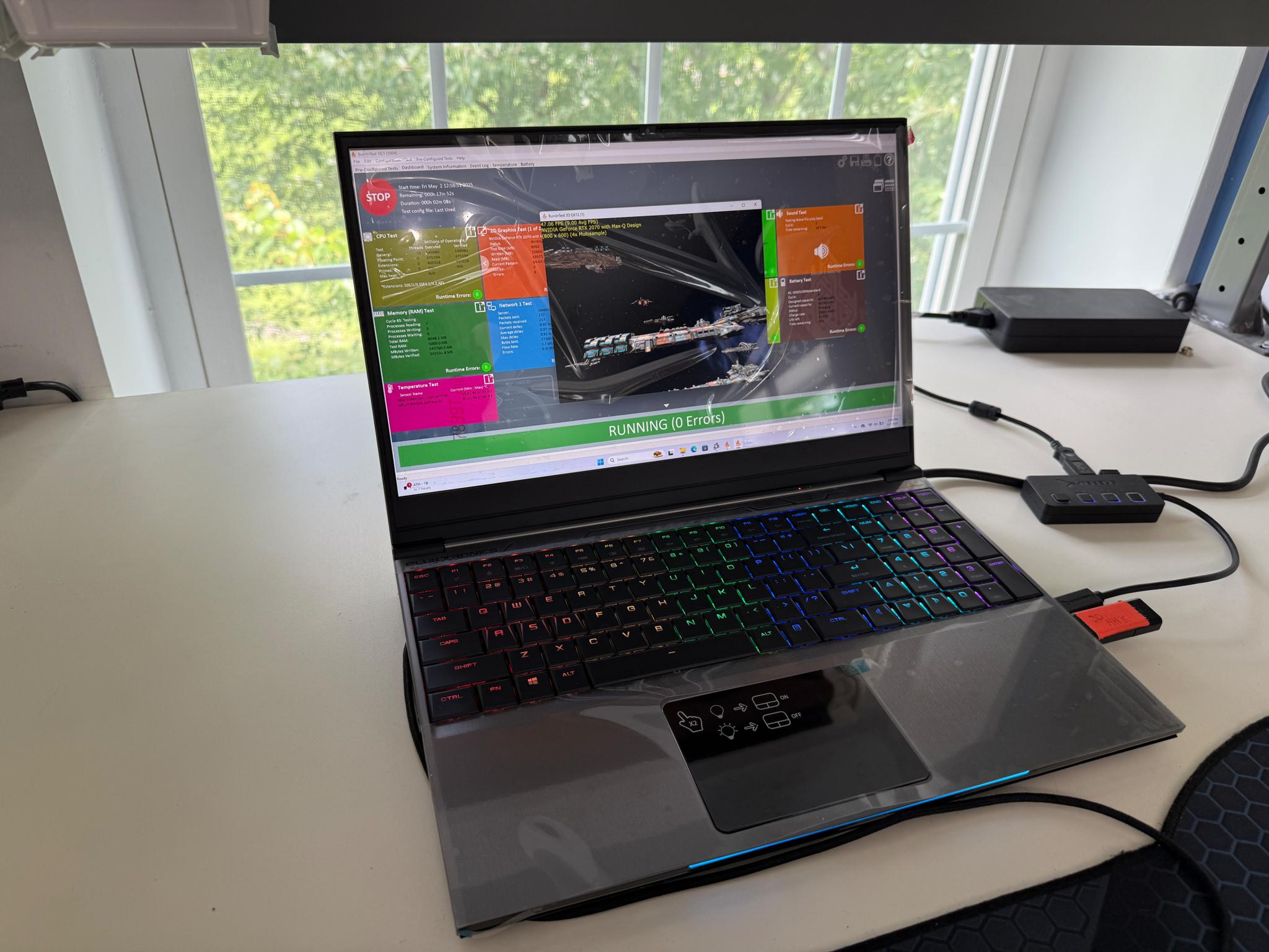Eluktronics Mech-15 G3, i7-11800H, RTX 3070, 64GB Ram, 2TB SSD, 165HZ