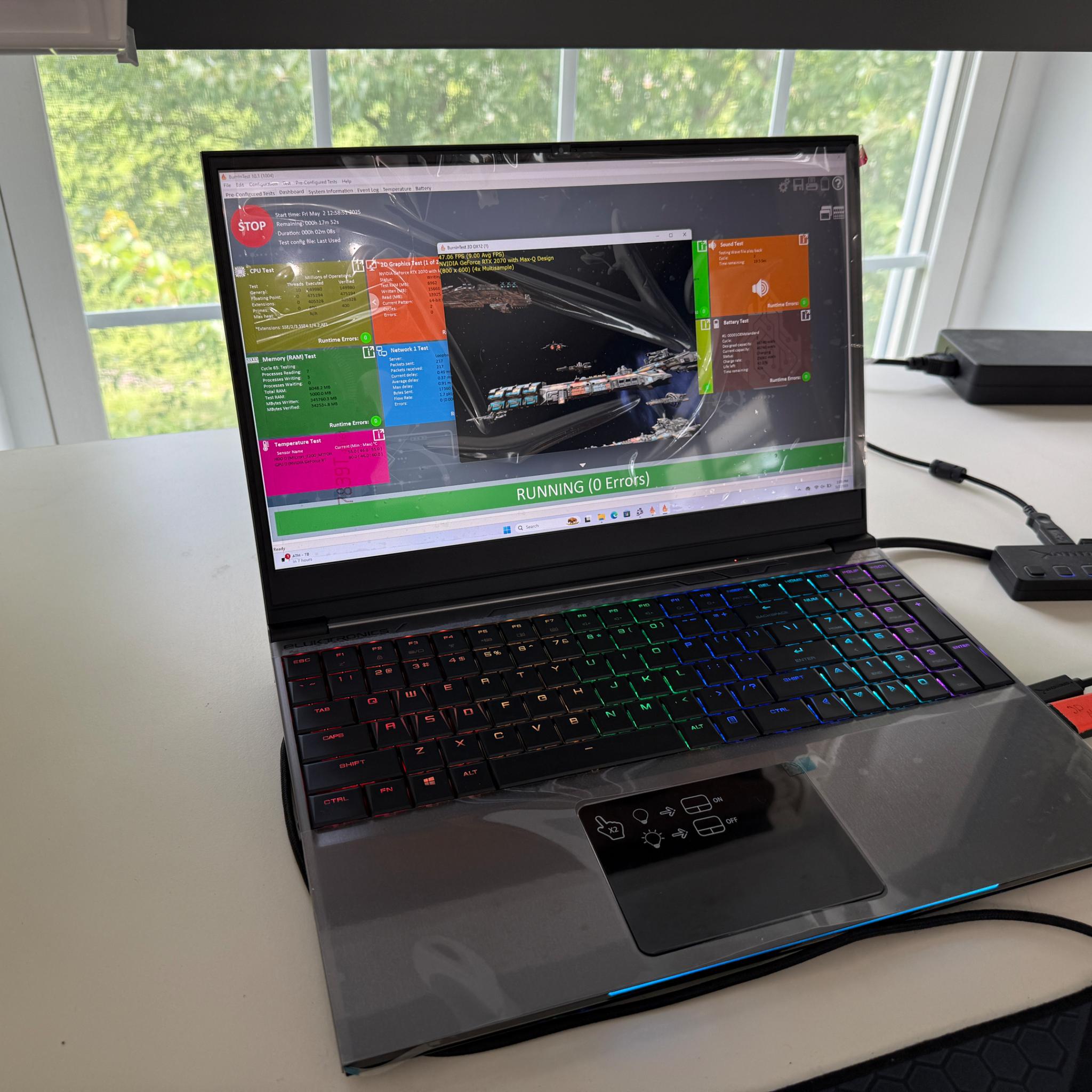 Eluktronics Mech-15 G3, i7-11800H, RTX 3070, 64GB Ram, 2TB SSD, 165HZ