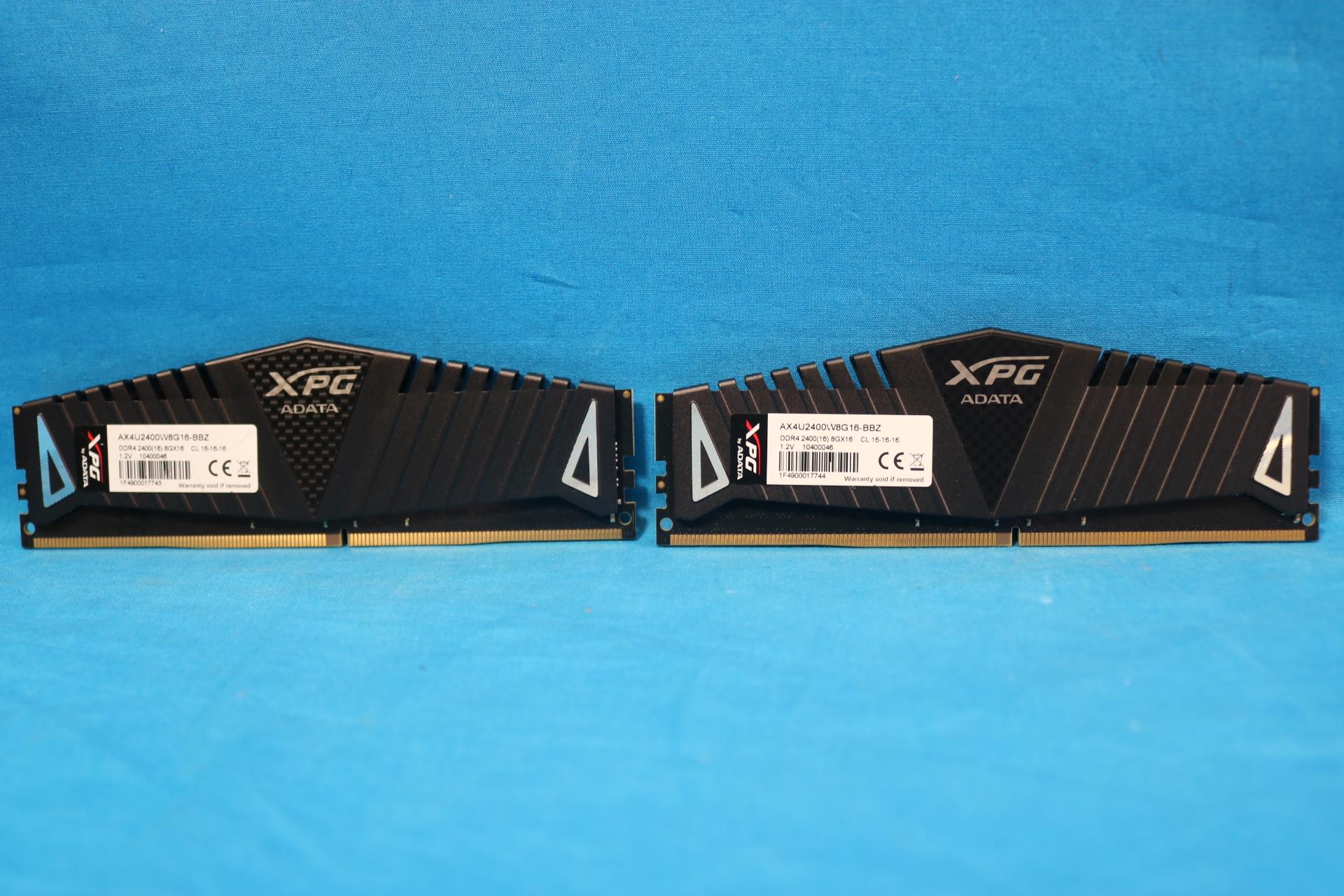 ADATA XPG Z1 16GB (2x8GB) DDR4 2400MHz CL16 1.2V Desktop RAM AX4U2400W8G16-BBZ