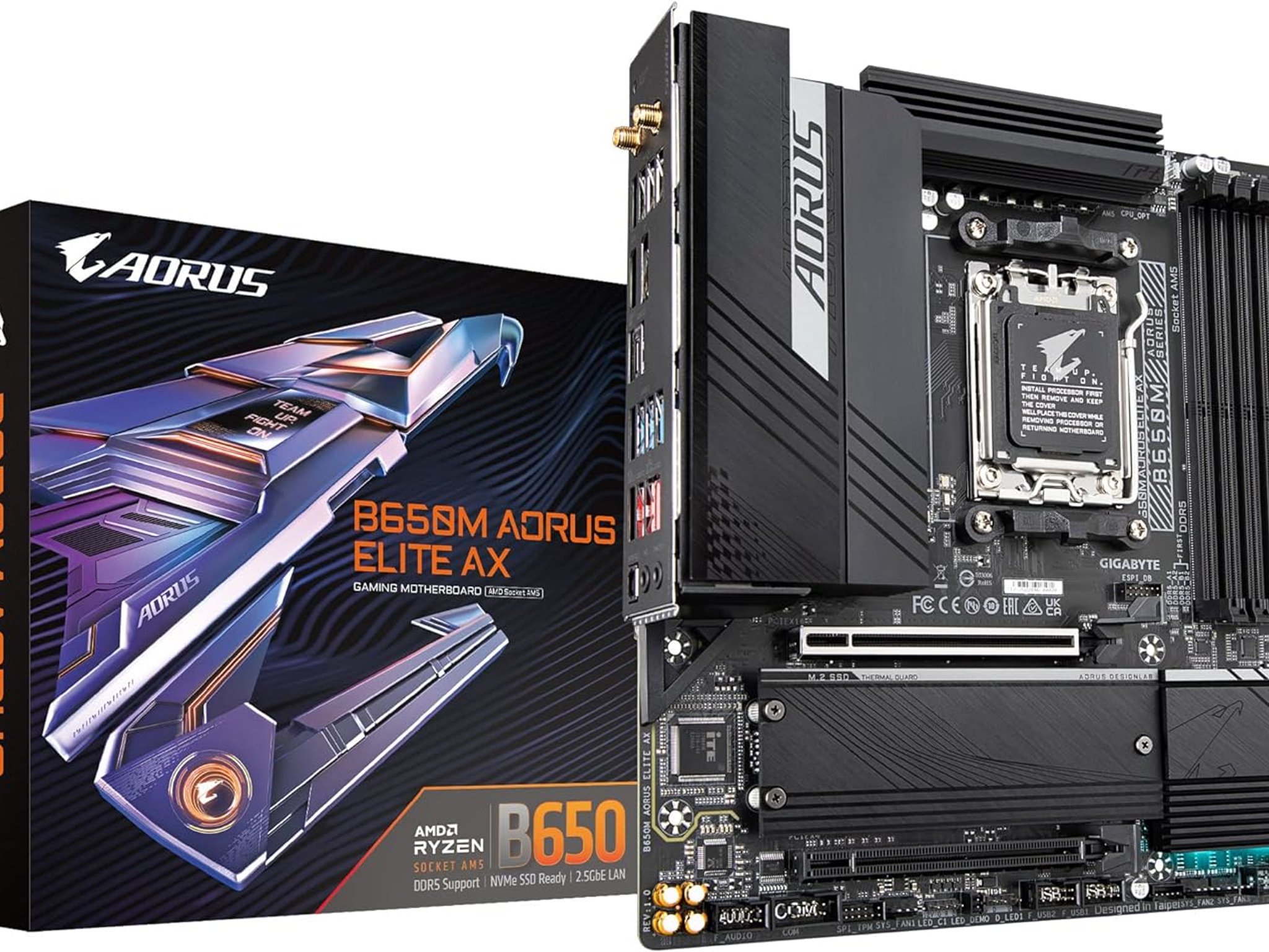 Aorus B650M Elite AX AM5 Motherboard