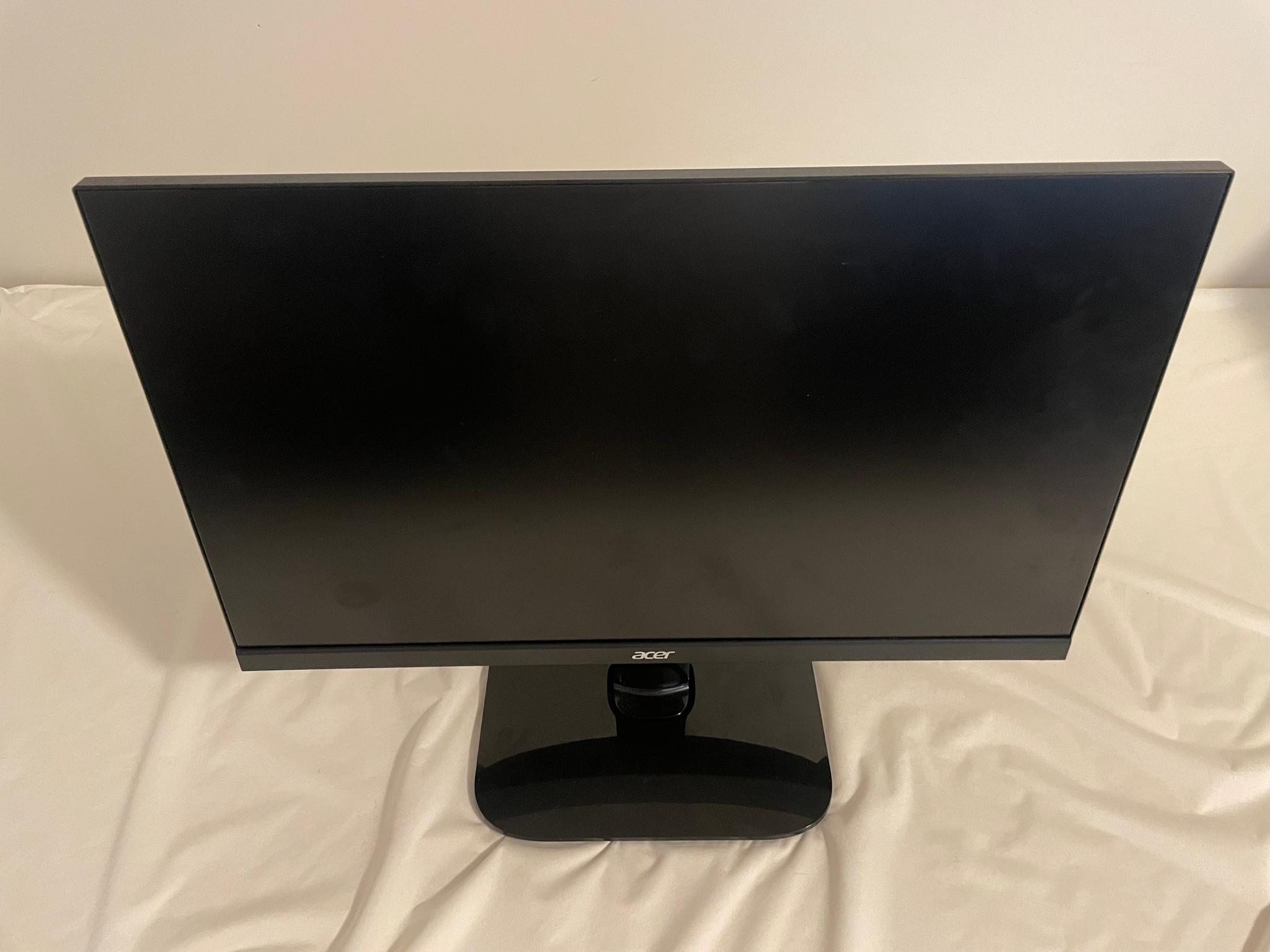 Acer - 23.8” IPS LED 100Hz 1ms FreeSync (HDMI, VGA) - Black