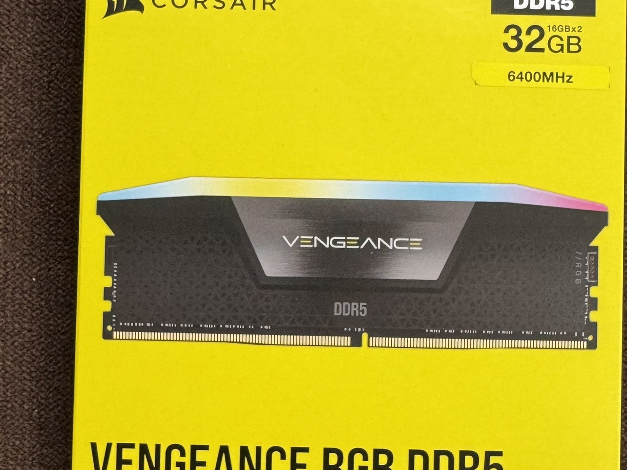 Corsair Vengeance RGB DDR5