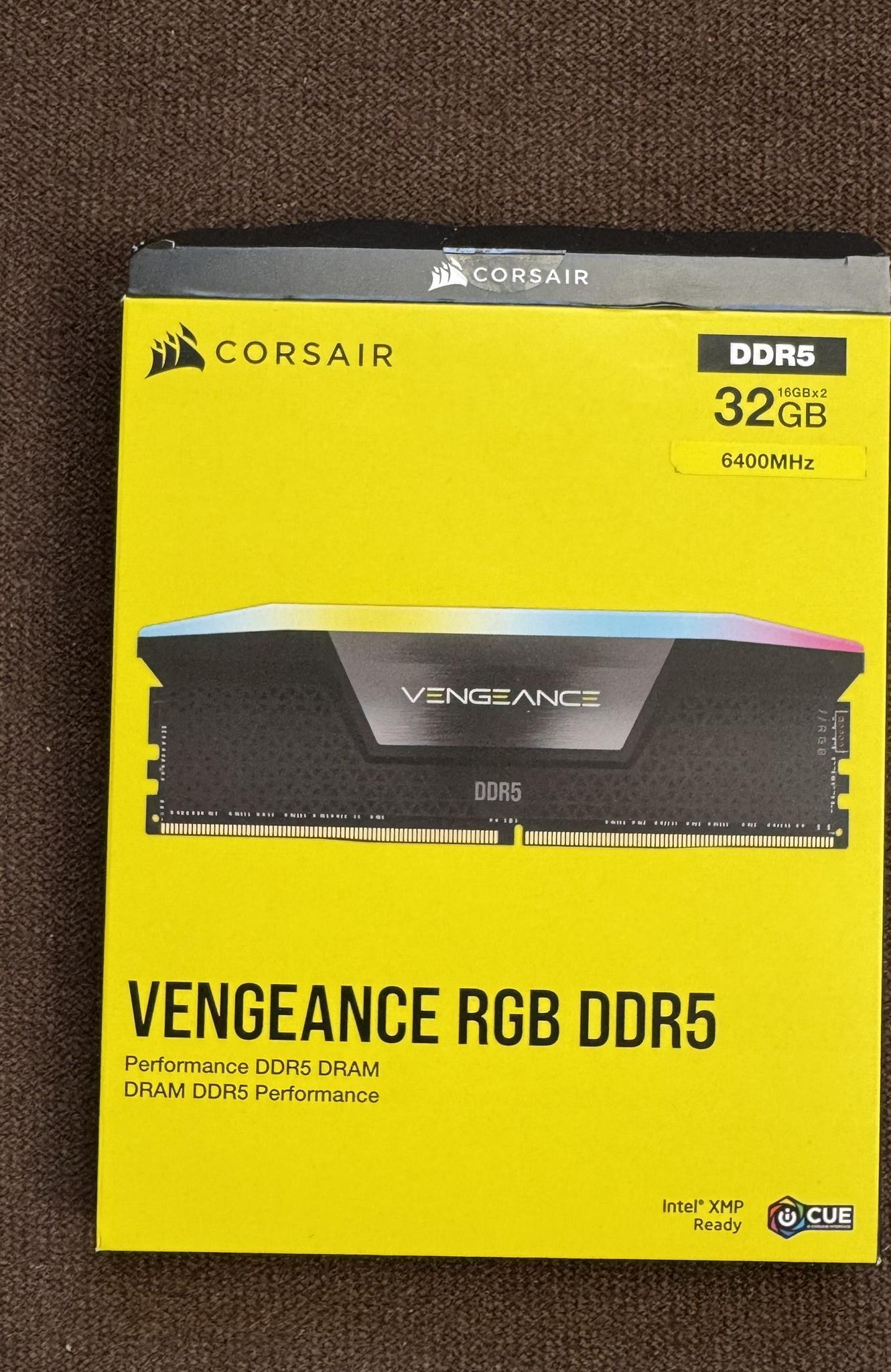 Corsair Vengeance RGB DDR5