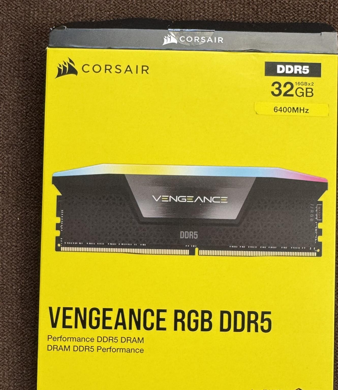 Corsair Vengeance RGB DDR5