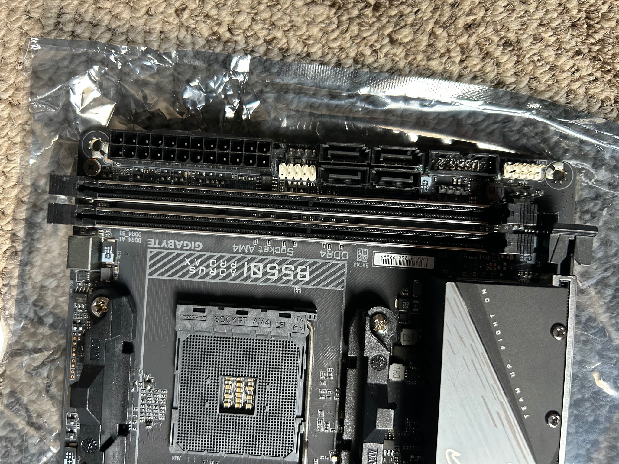 Gigabyte Aorus B550I Pro AX Motherboard