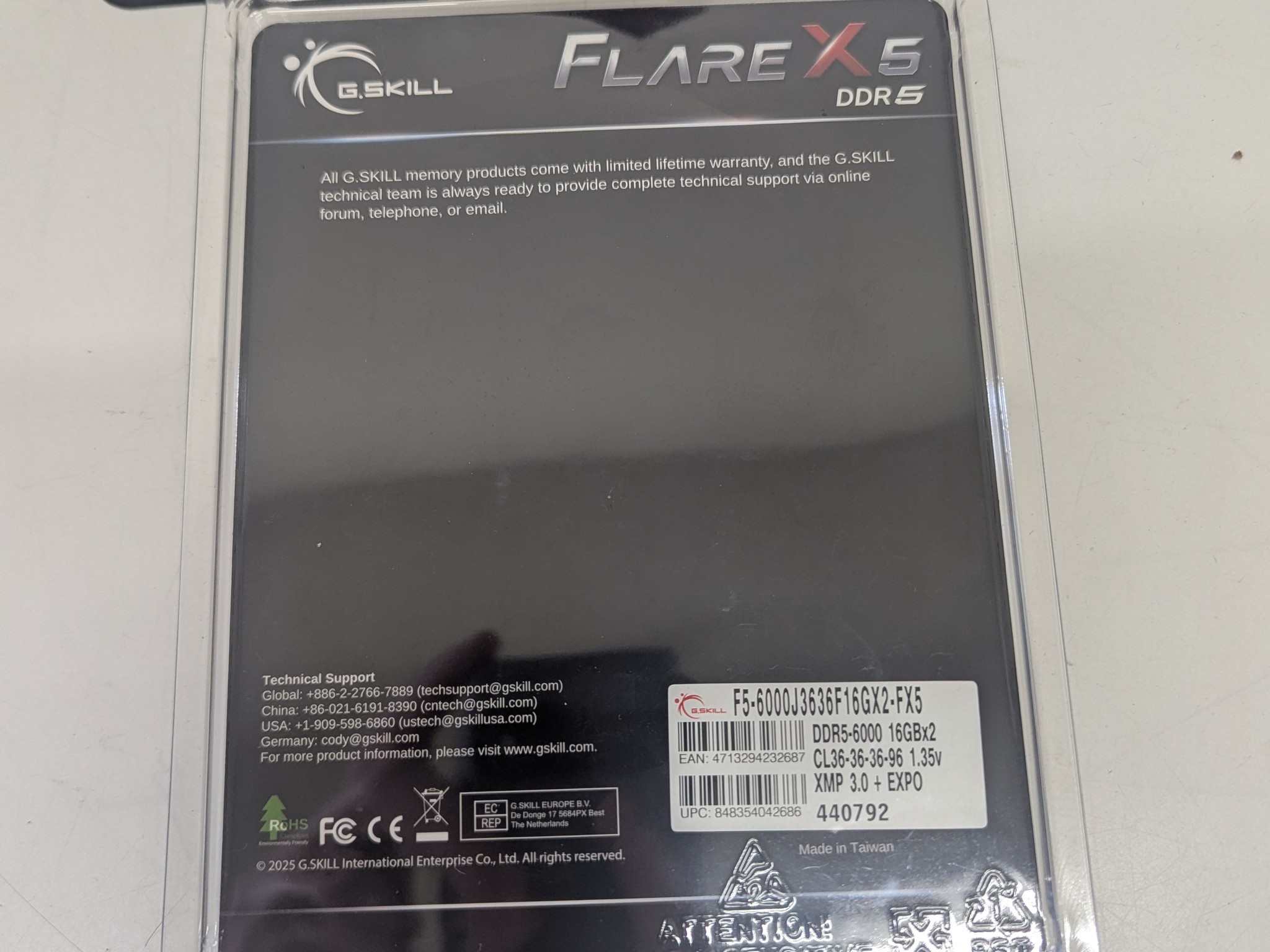 🔥 32GB 6000MHz | G.Skill Flare X5 DDR5 Kit