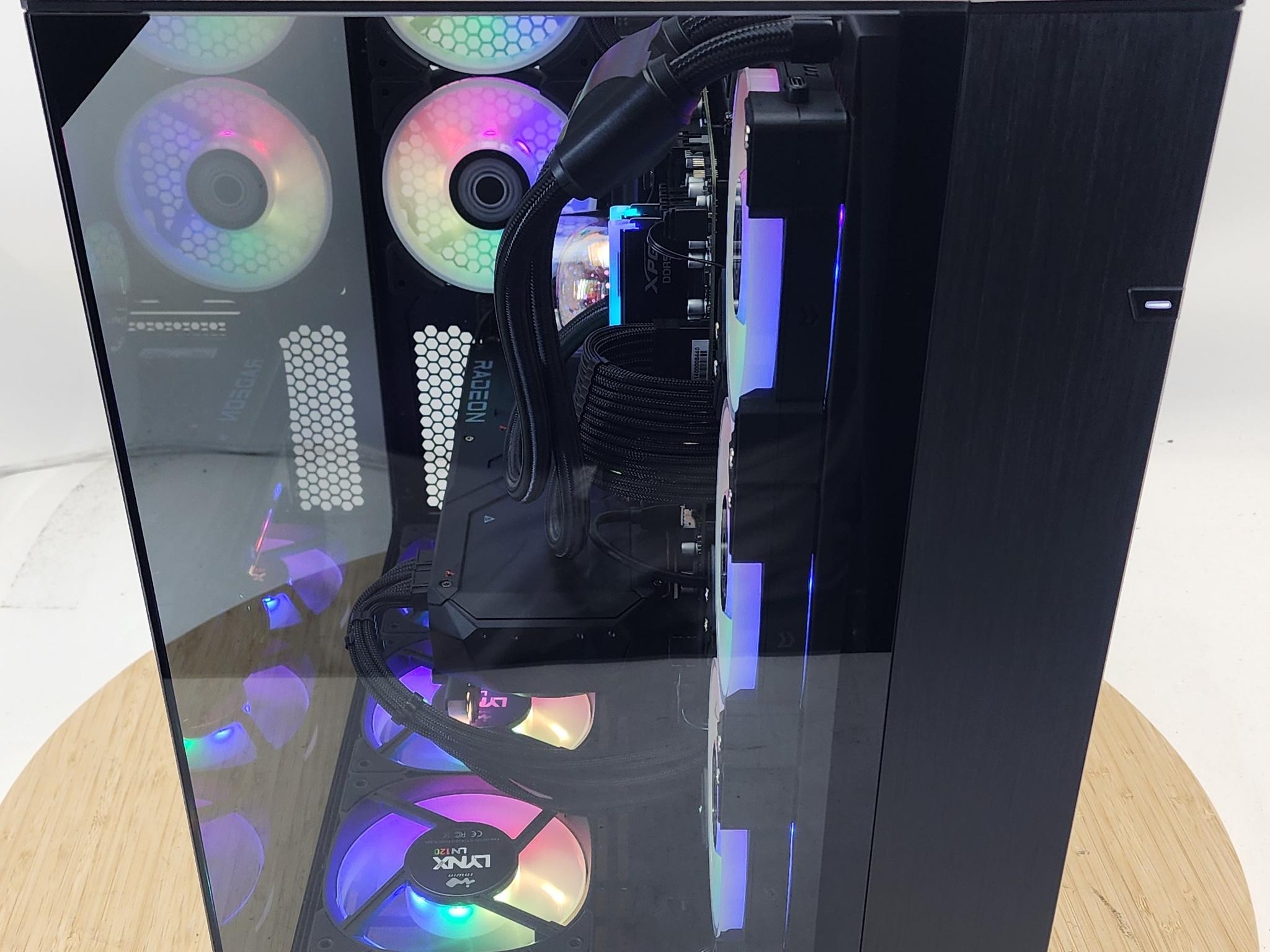 Gaming PC Ryzen 9 9900X 32GB RAM 2TB SSD RX 7900 XTX 24GB Windows 11 Computer