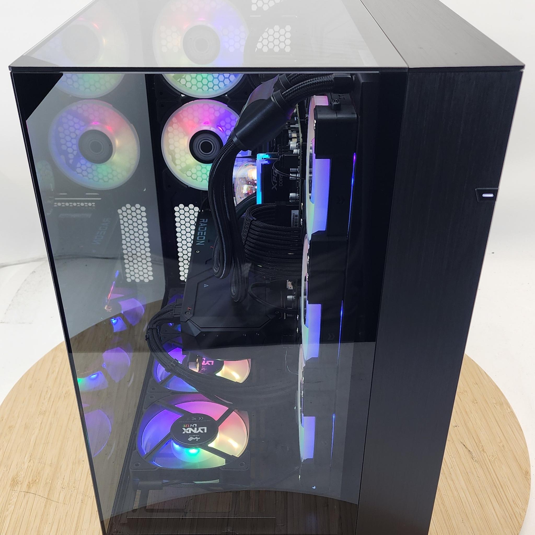 Gaming PC Ryzen 9 9900X 32GB RAM 2TB SSD RX 7900 XTX 24GB Windows 11 Computer