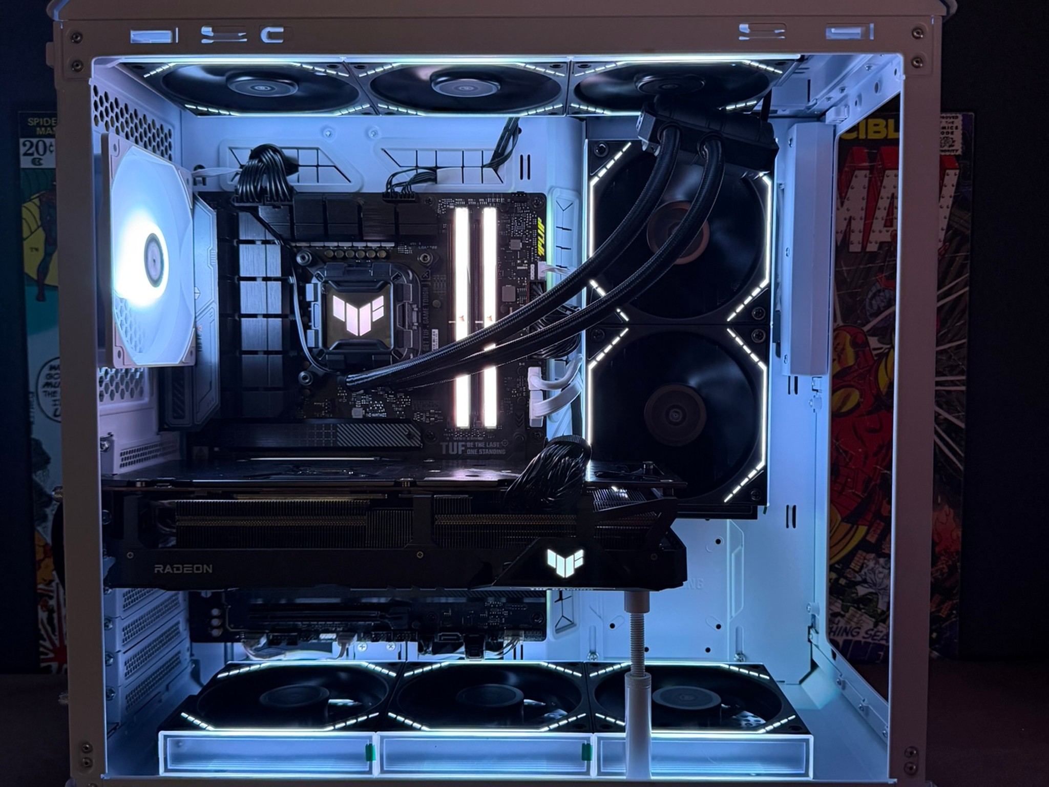 "ARCTIC TUF" 1440P BEAST | RX 6700XT 12GB - Intel i5 13400F | 32GB DDR5 | 2TB Storage | WIFI