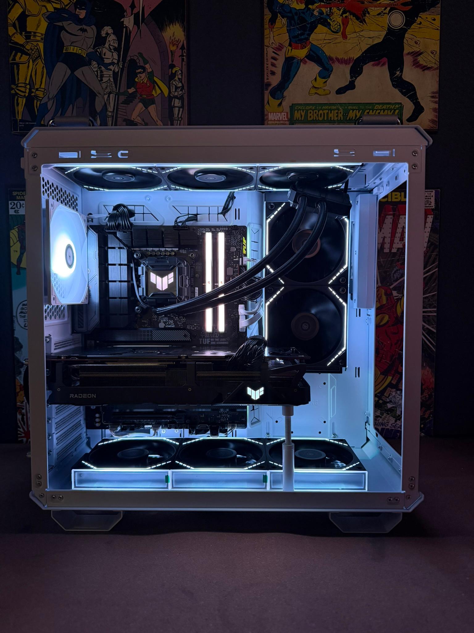 "ARCTIC TUF" 1440P BEAST | RX 6700XT 12GB - Intel i5 13400F | 32GB DDR5 | 2TB Storage | WIFI