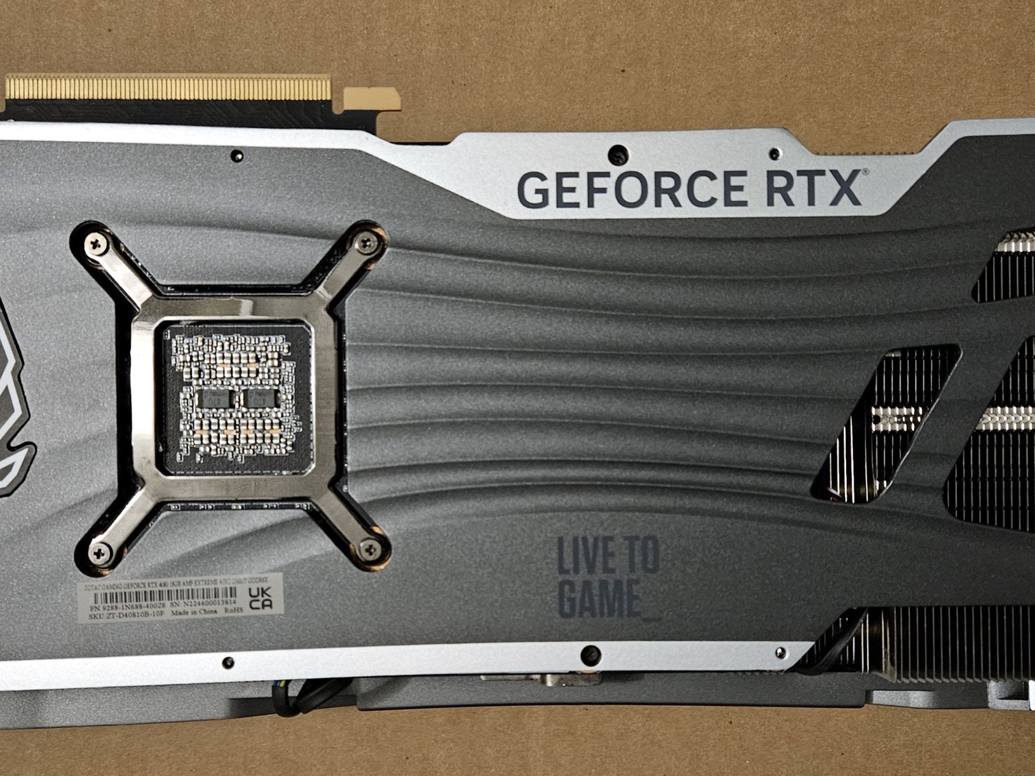 ZOTAC GAMING GeForce RTX 4080 16GB AMP Extreme AIRO - Used - In good condition