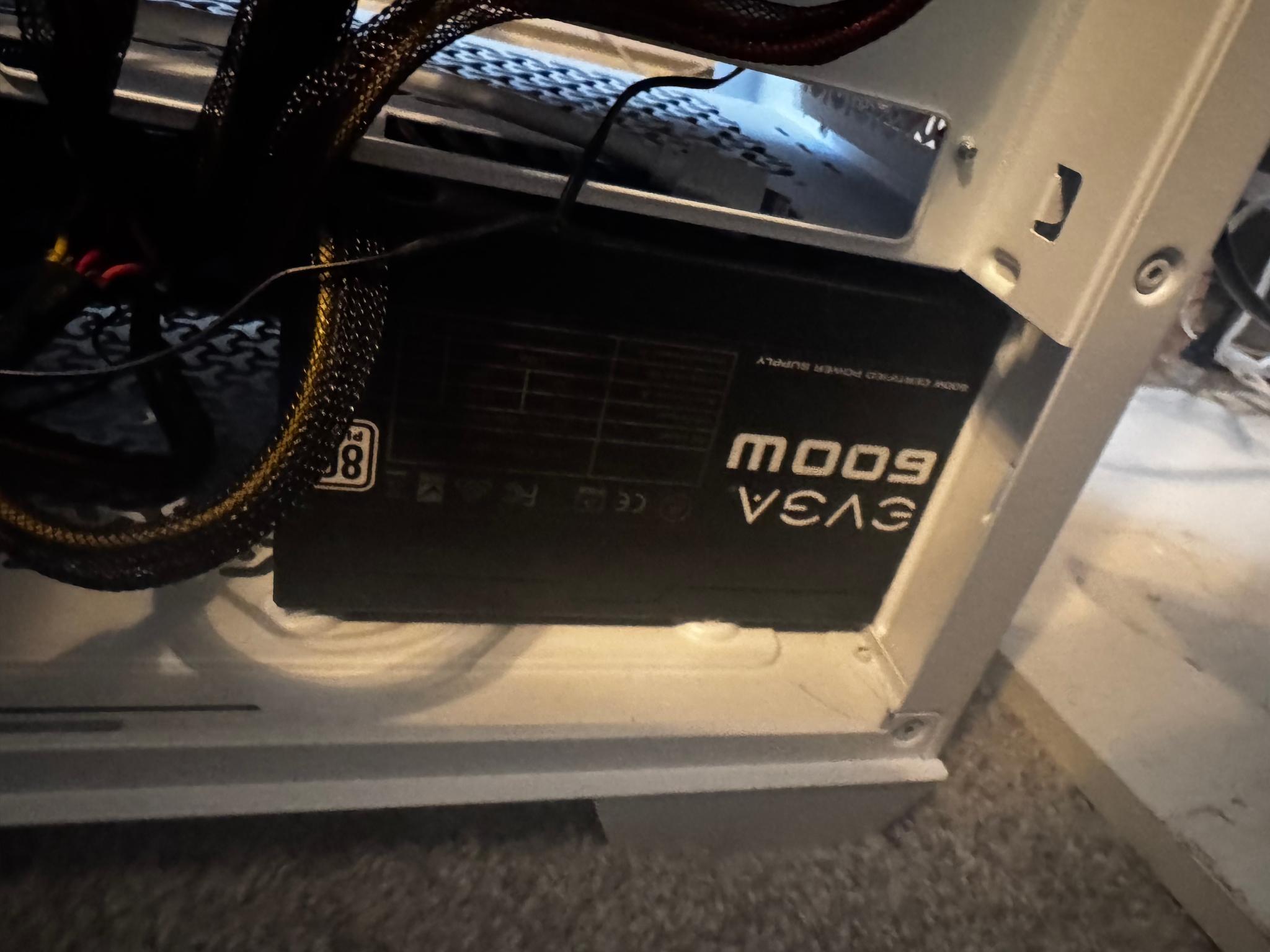 EVGA 600w Power Supply