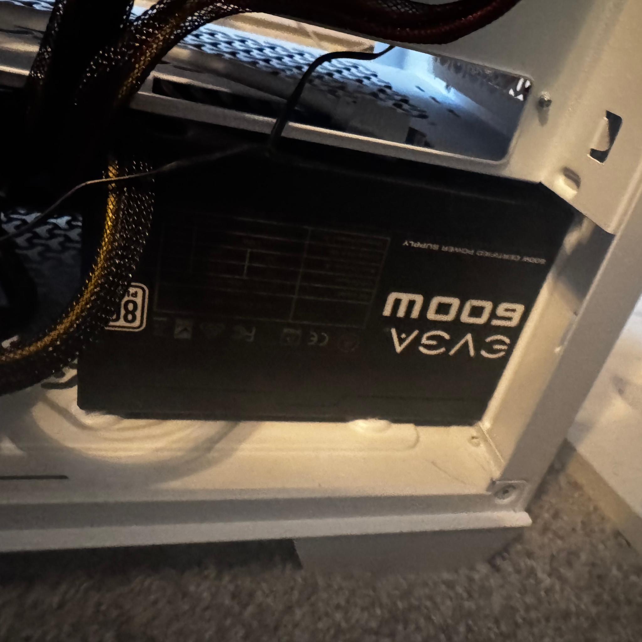 EVGA 600w Power Supply