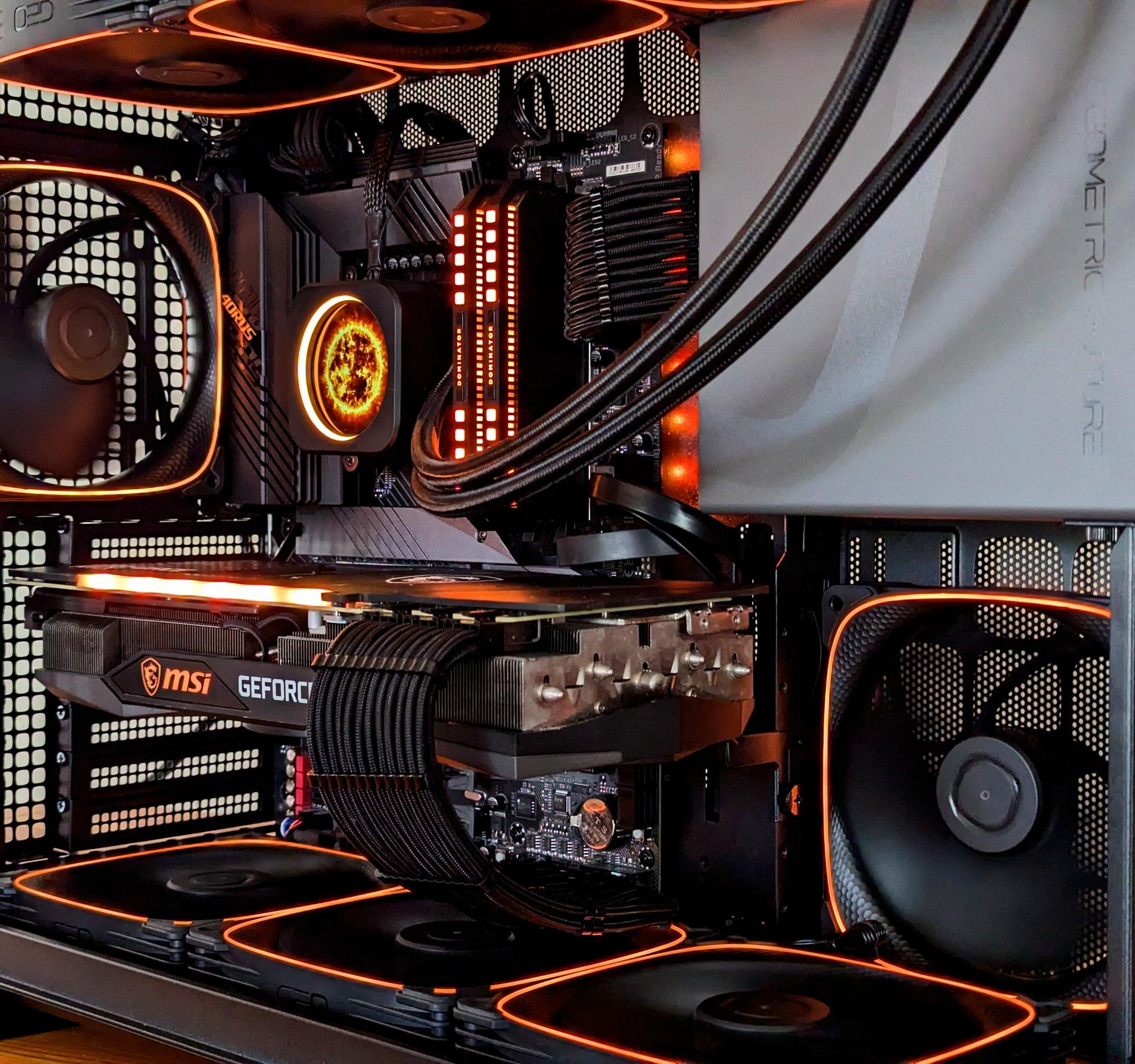 🔥Fireball🔥 – High-End 1440p Gaming PC  |  i7-12700K • RTX 3080 • 32GB Dominator • 420mm AIO