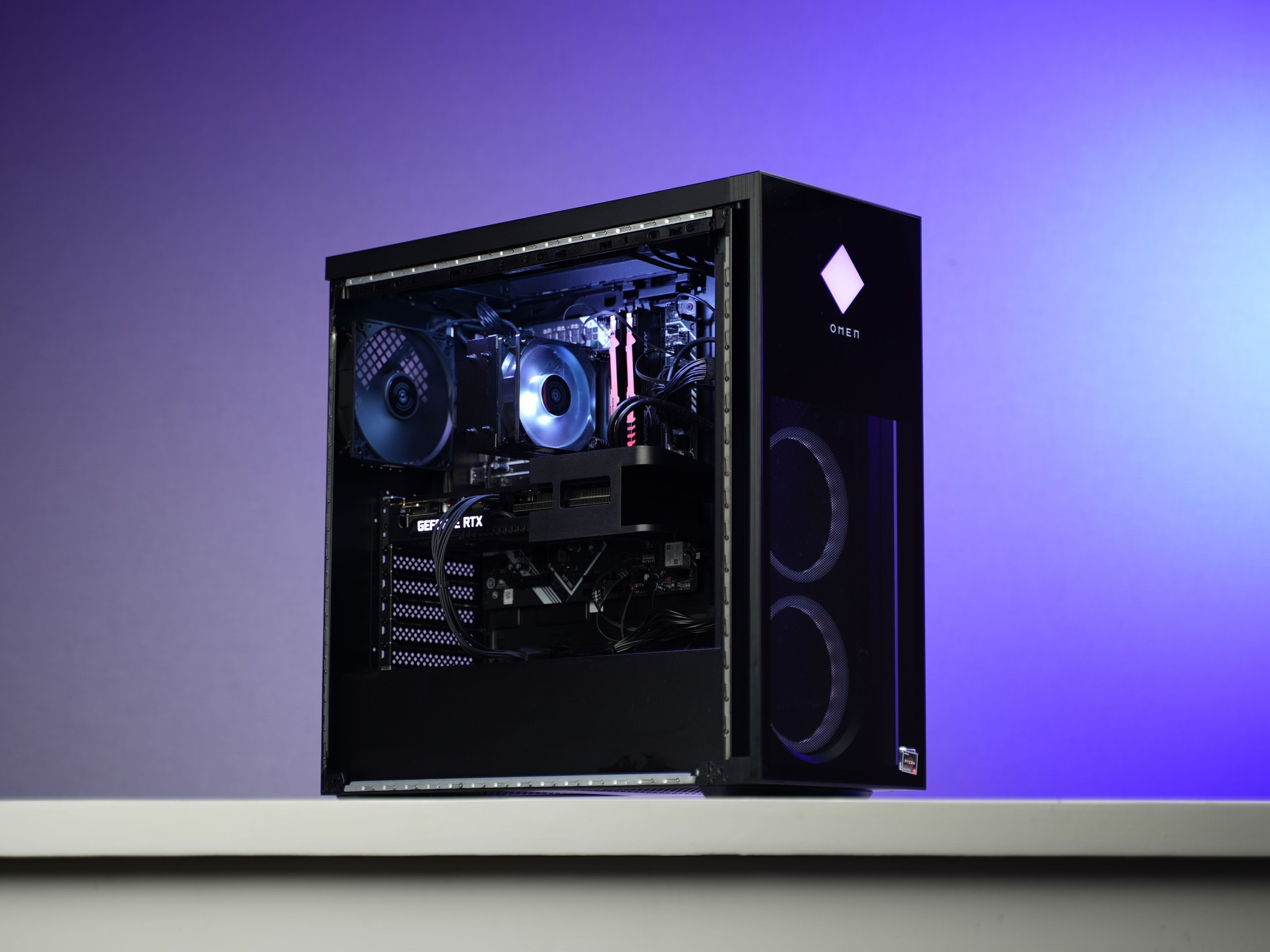 \ OF-03 / RTX 3070 Ryzen 7 5700G 16GB 1TB Windows 11 Gaming PC Powerhouse