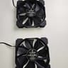 NZXT And Corsair Case Fans. 120MM PWM X5