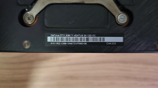 MSI 3080 TI 12GB Ventus 3X OC