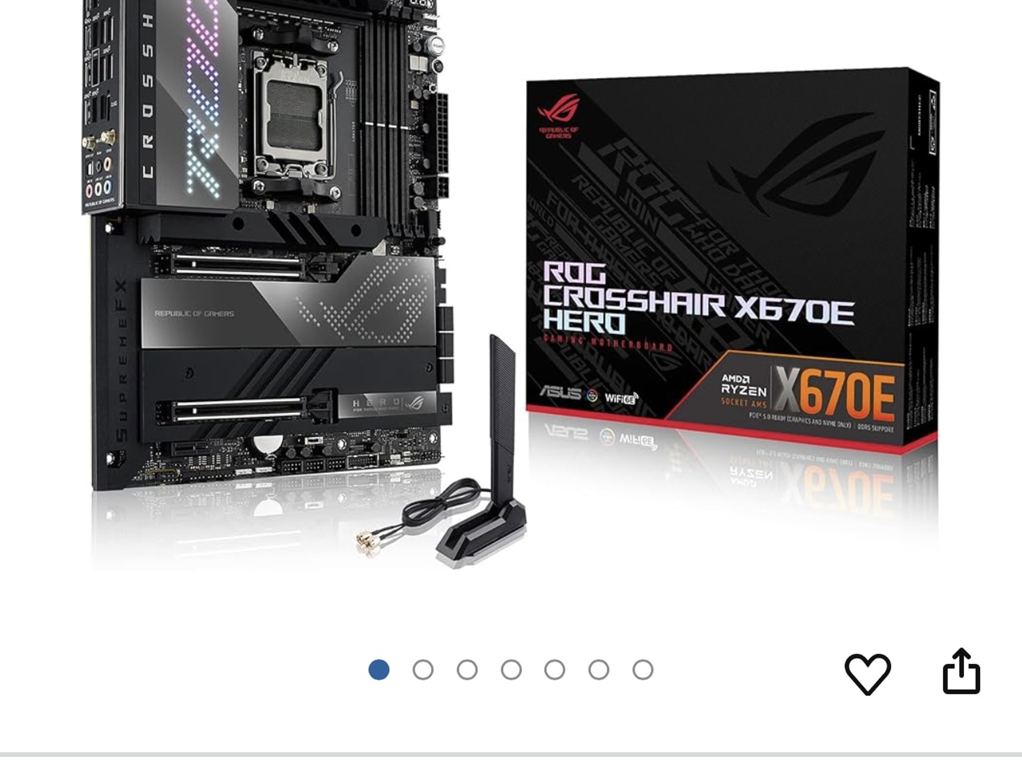 ASUS ROG CROSSHAIR x670e HERO