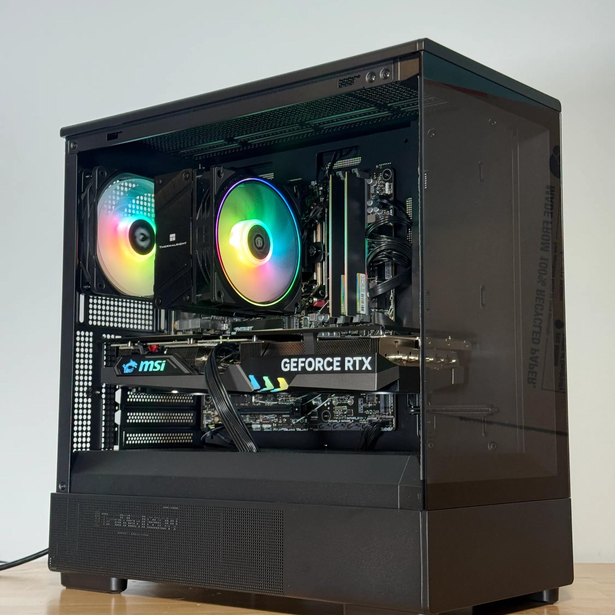 RTX 4070 Ryzen 5 7600x Gaming PC
