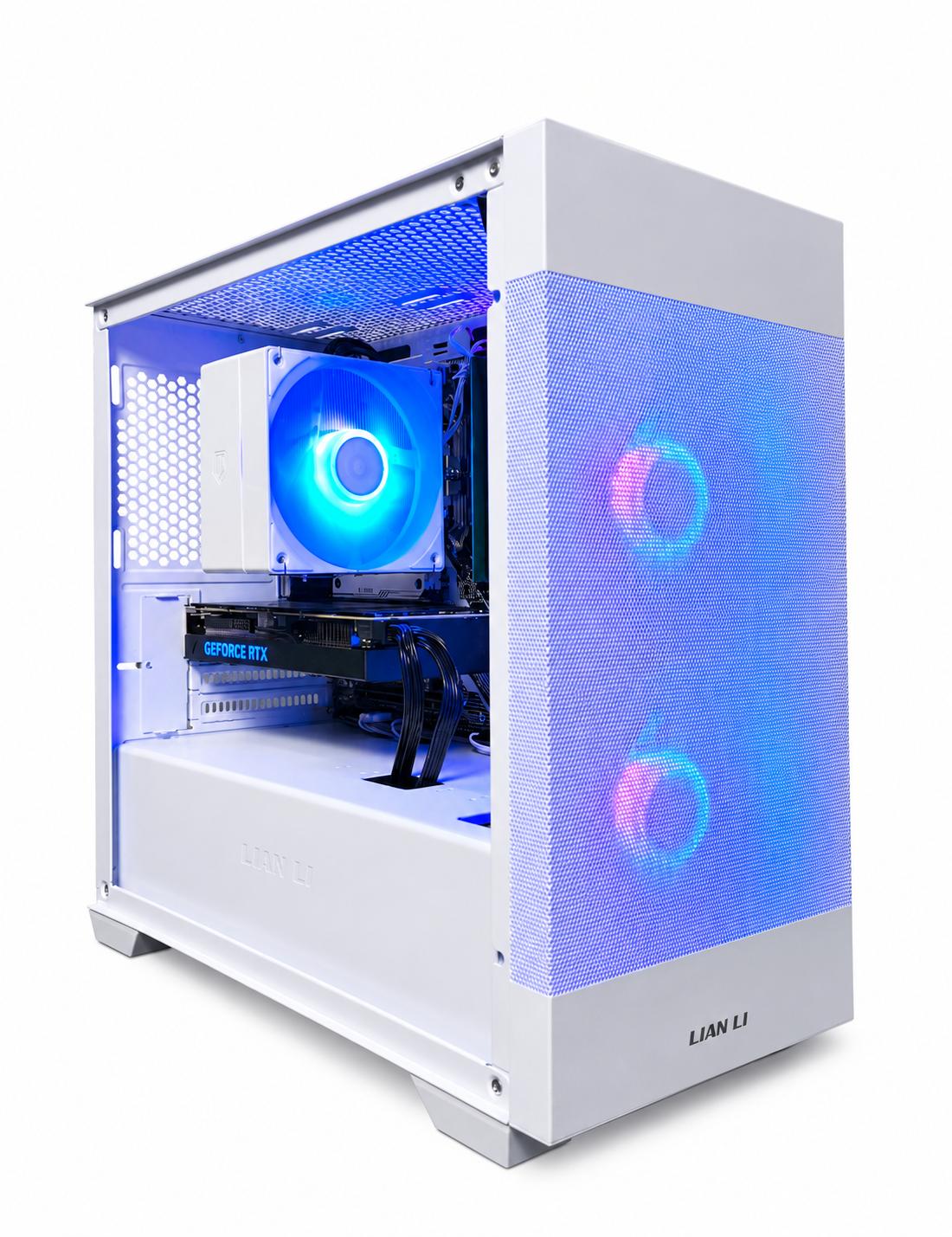 RTX 4060TI 8GB | Ryzen 7 8700F | 16GB DDR5 | 512GB SSD + 1TB HDD | Win 11 Home | WIFI+BT "Wisp"