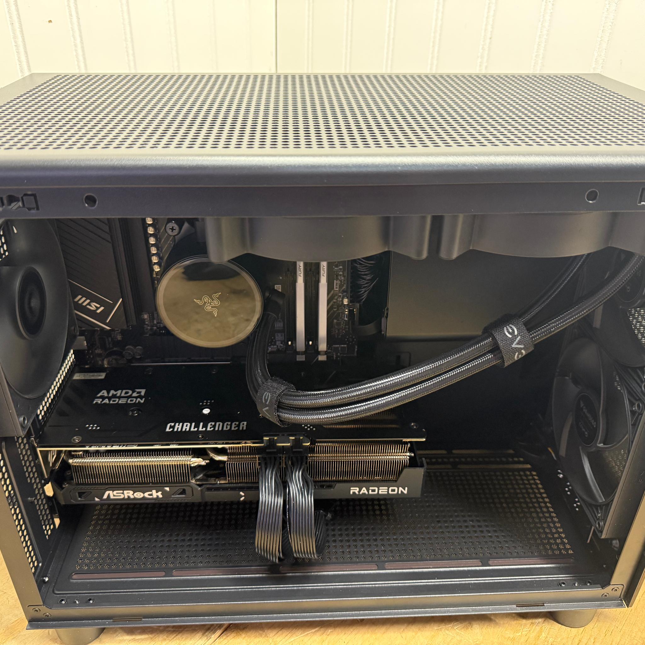 BLACK THUNDER V2 9070XT/ 7700/5TB storage/32G DDR5/850W B+ PSU/B650 shipping included for lower 48