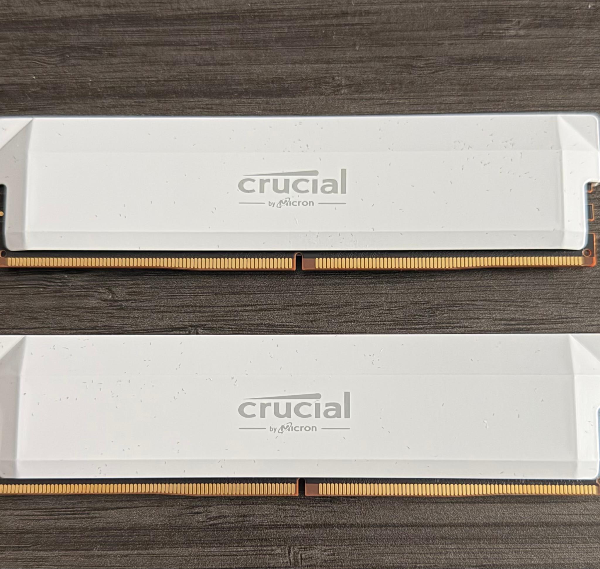 Crucial Pro 32GB DDR5 RAM Kit (2x16GB) CL36 6000MHz