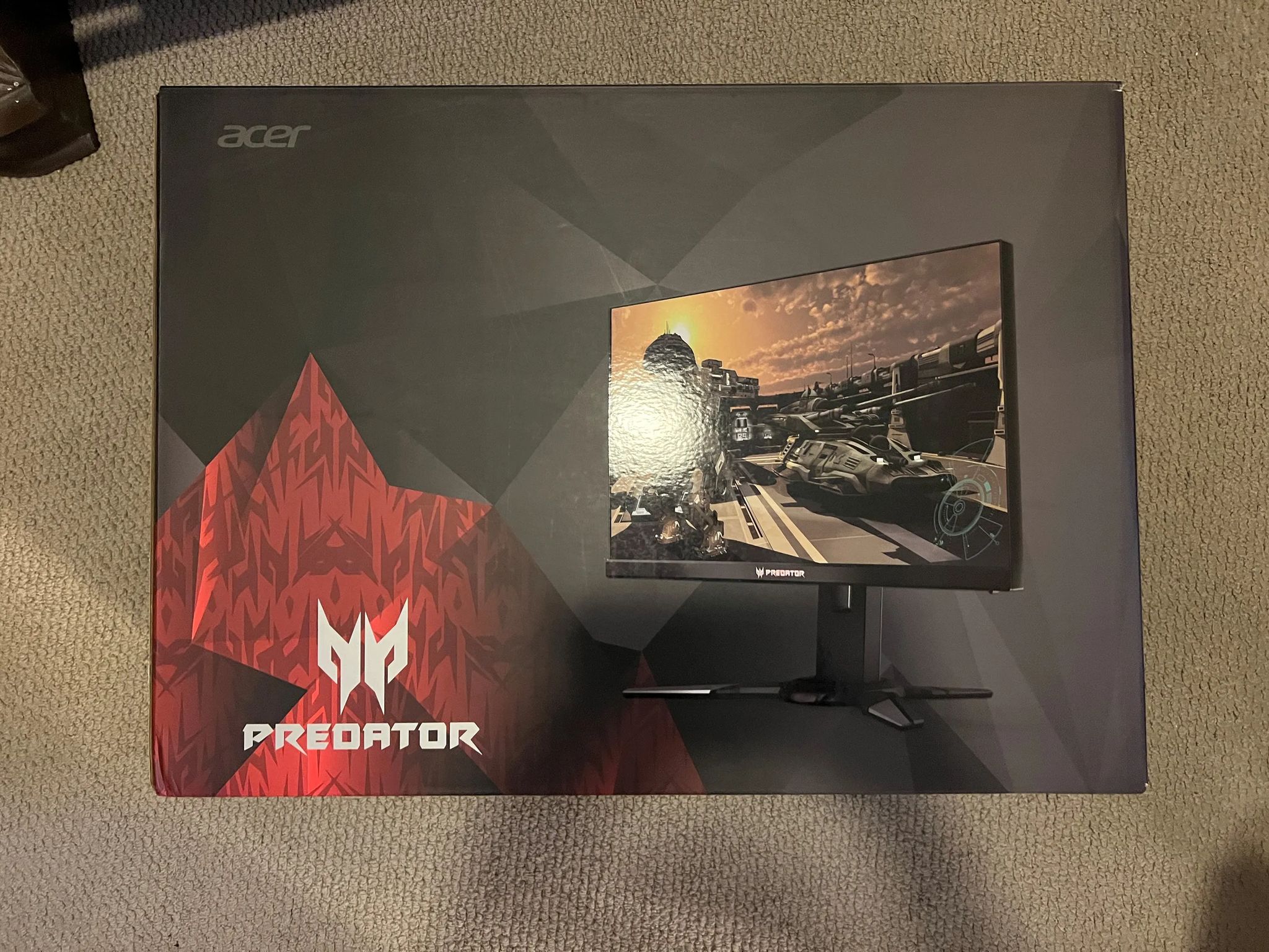 Acer Predator 240hz Monitor XB252Q 1920x1080 1ms TN