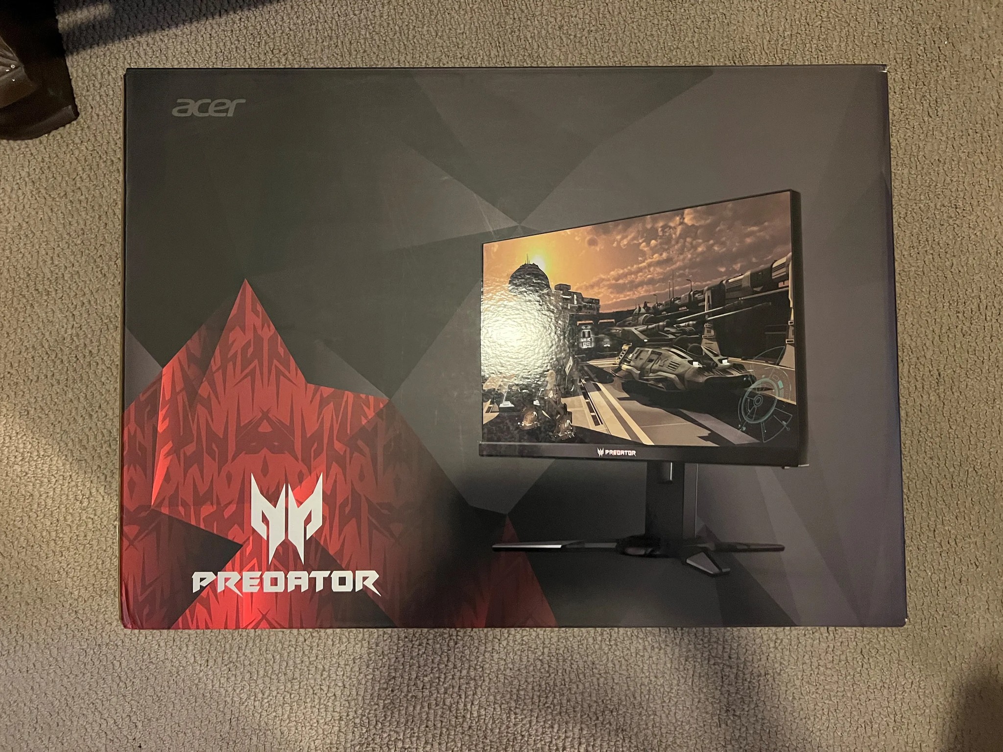 Acer Predator 240hz Monitor XB252Q 1920x1080 1ms TN