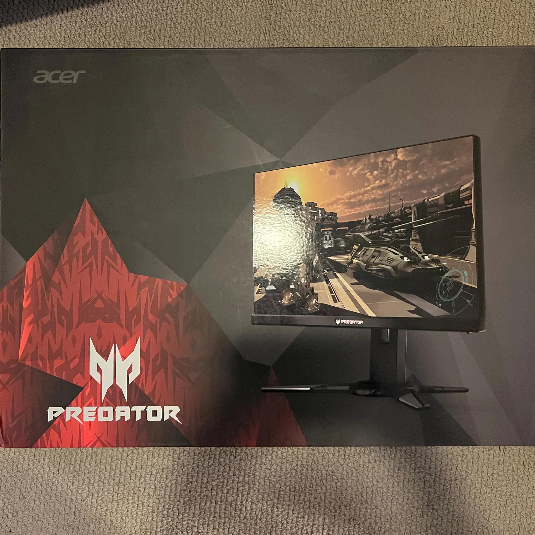 Acer Predator 240hz Monitor XB252Q 1920x1080 1ms TN