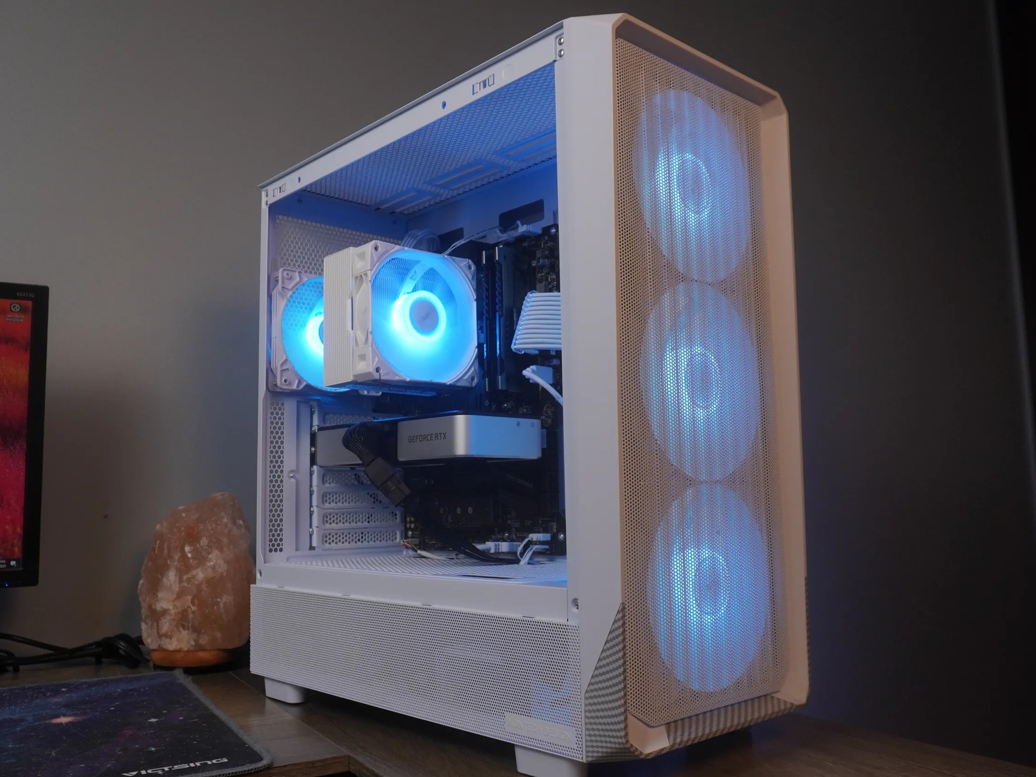 🤍AESTHETIC🤍 1440p/1080p GAMING MACHINE 💚RTX 3060ti 🧡 Ryzen 5 3600 | 32GB | WIFI