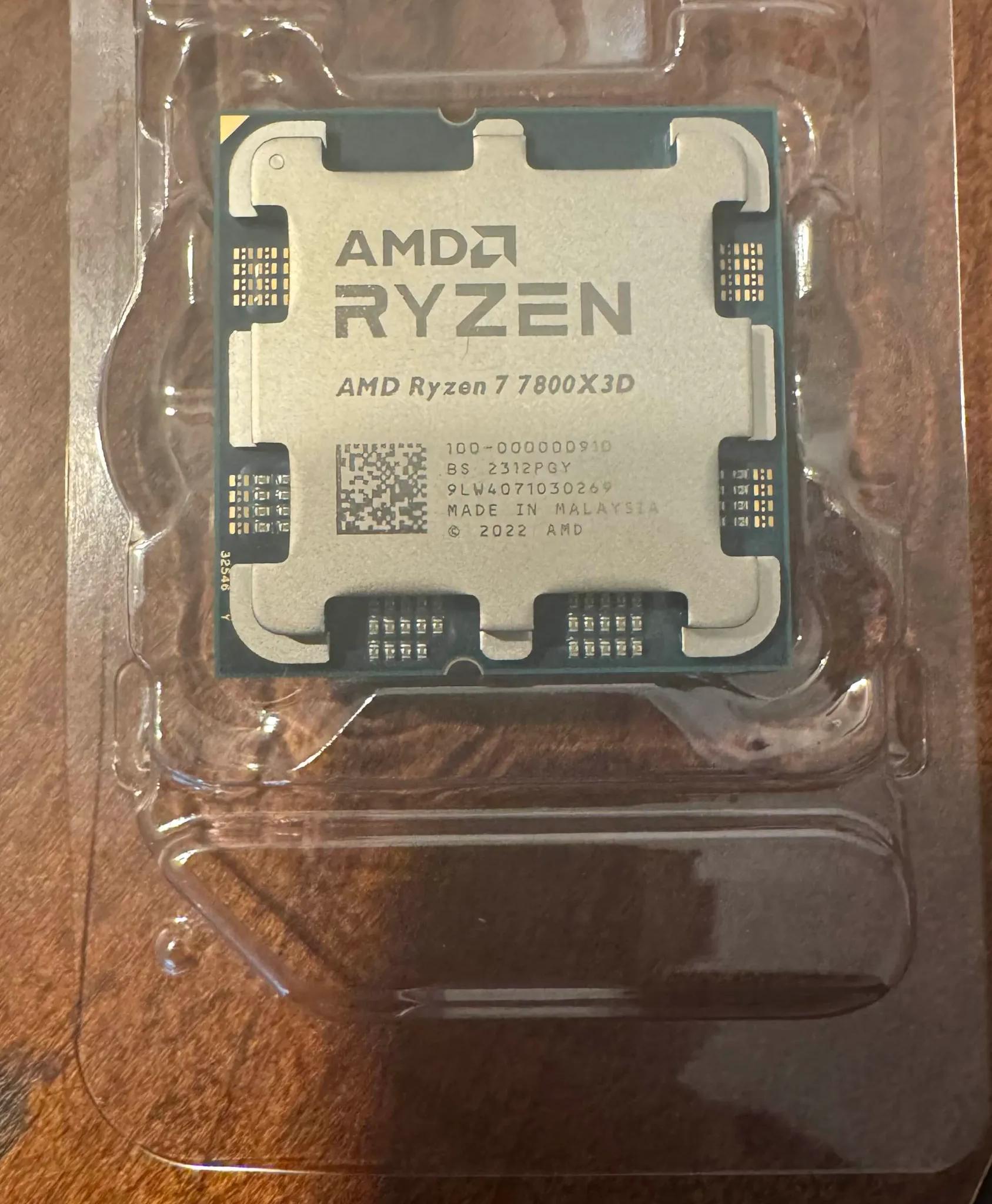 Ryzen 7 7800X3D