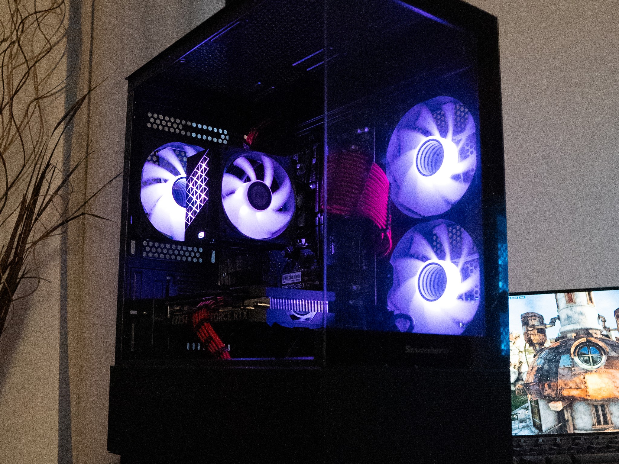 🩸⚫ | MSI RTX 4060 Ti | RYZEN 5 7500F | 16GB DDR5 RAM | 1TB NVME SSD | Ruby Rocket 4.0