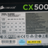 Corsair CX500 500W 24-Pin ATX Desktop Power Supply Unit 75-001667 CP-9020047