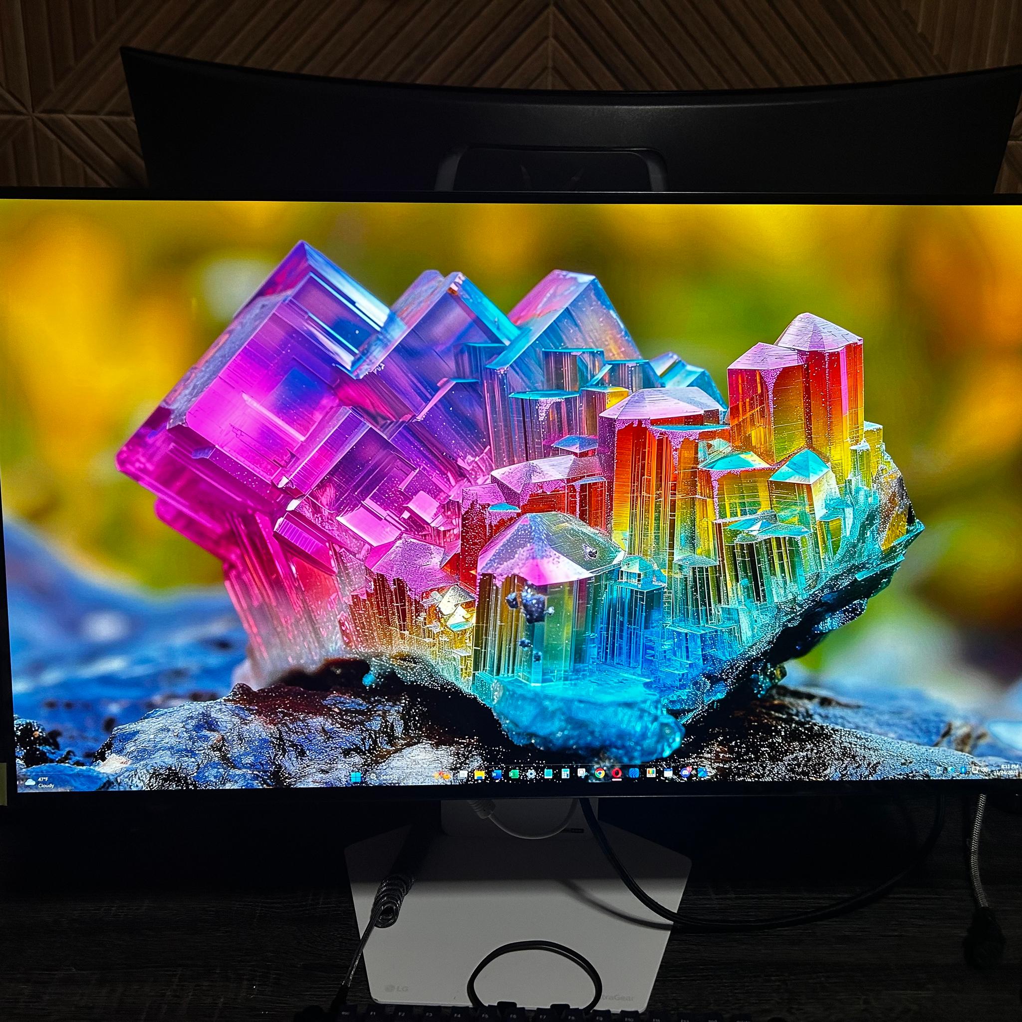 (ALL WHITE) LG UltraGear  32” OLED (480hz) 4K Black Friday Price (Screen Prot. film Only 27hrs Used)