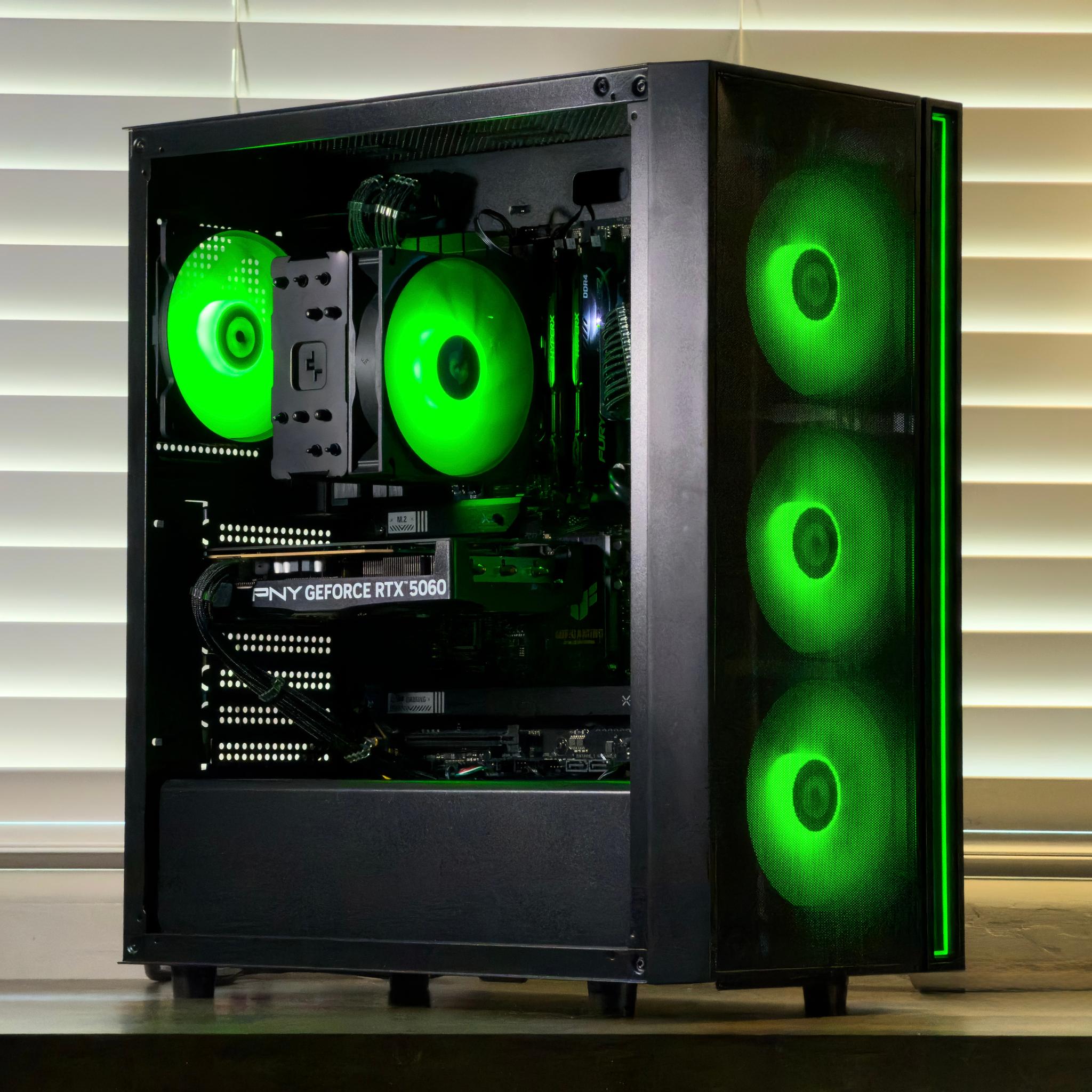 🤑 FREE SHIP | RTX 5060 8gb | i5 12600k | 16gb Ram | 1tb NVME SSD | WiFi+Bluetooth | ARGB 🤑