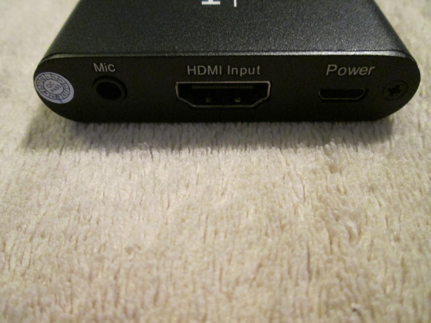 USB Capture Video Card, HDMI to USB 1080