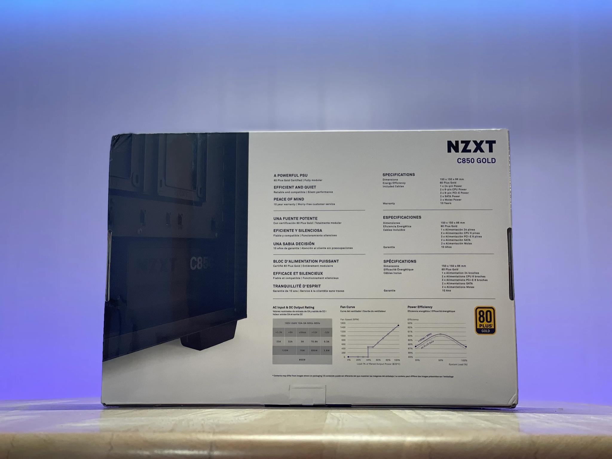 Brand New Sealed! NZXT C850 80+ Gold Fully Modular PSU