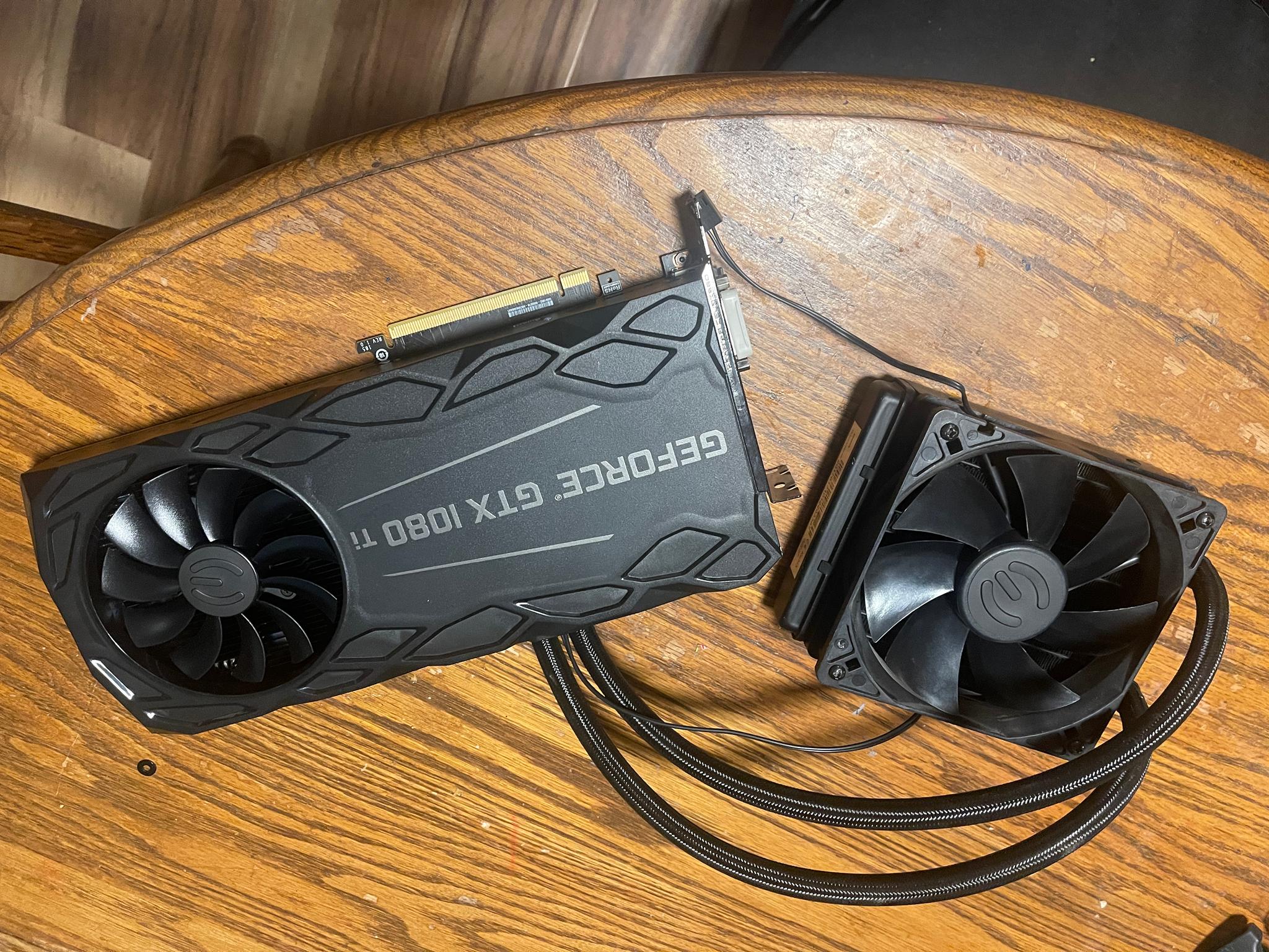 EVGA GTX 1080ti FTW3 Hybrid Gaming