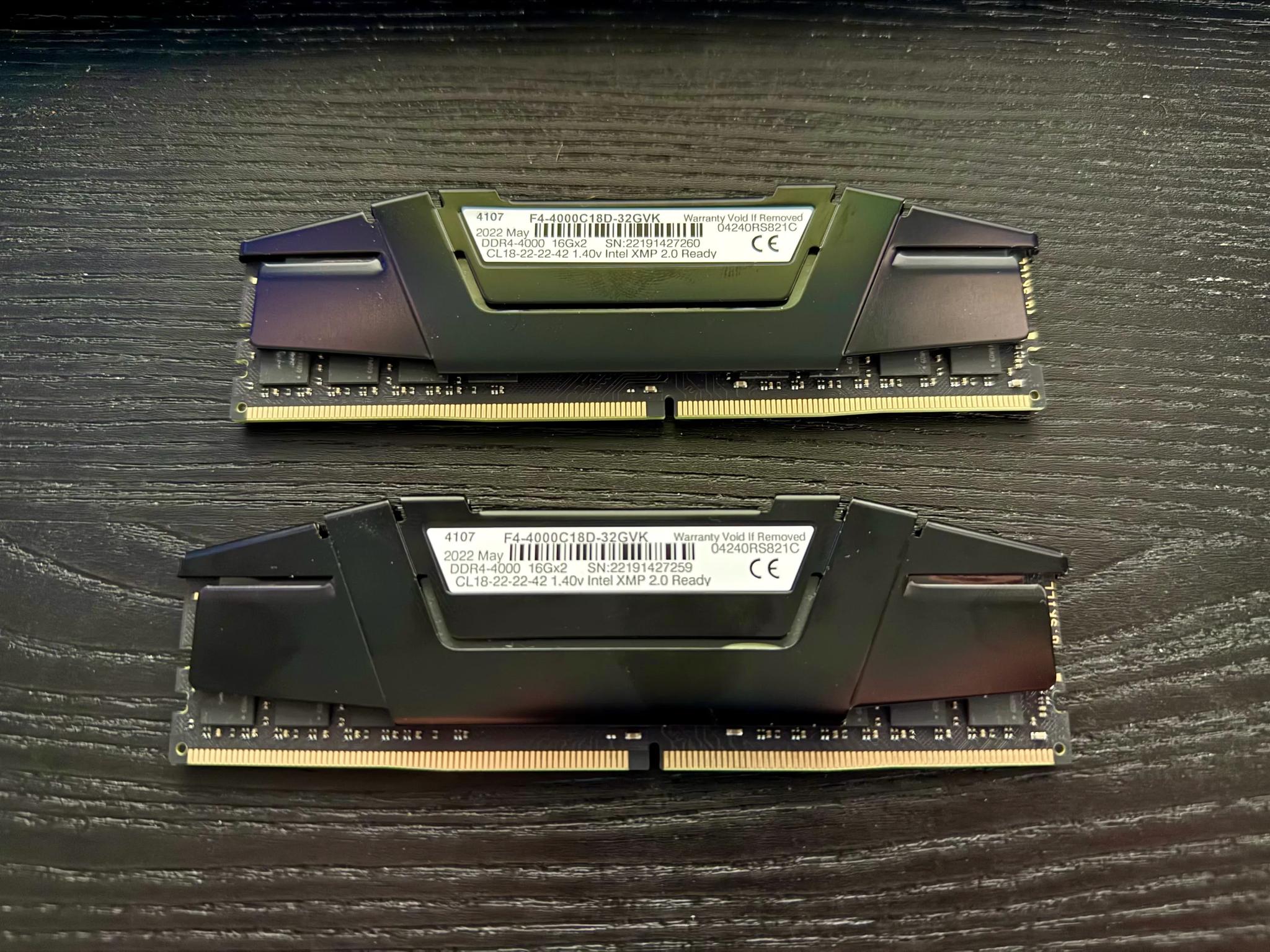 G.SKILL RipJaws 5 2x16GB DDR4-4000