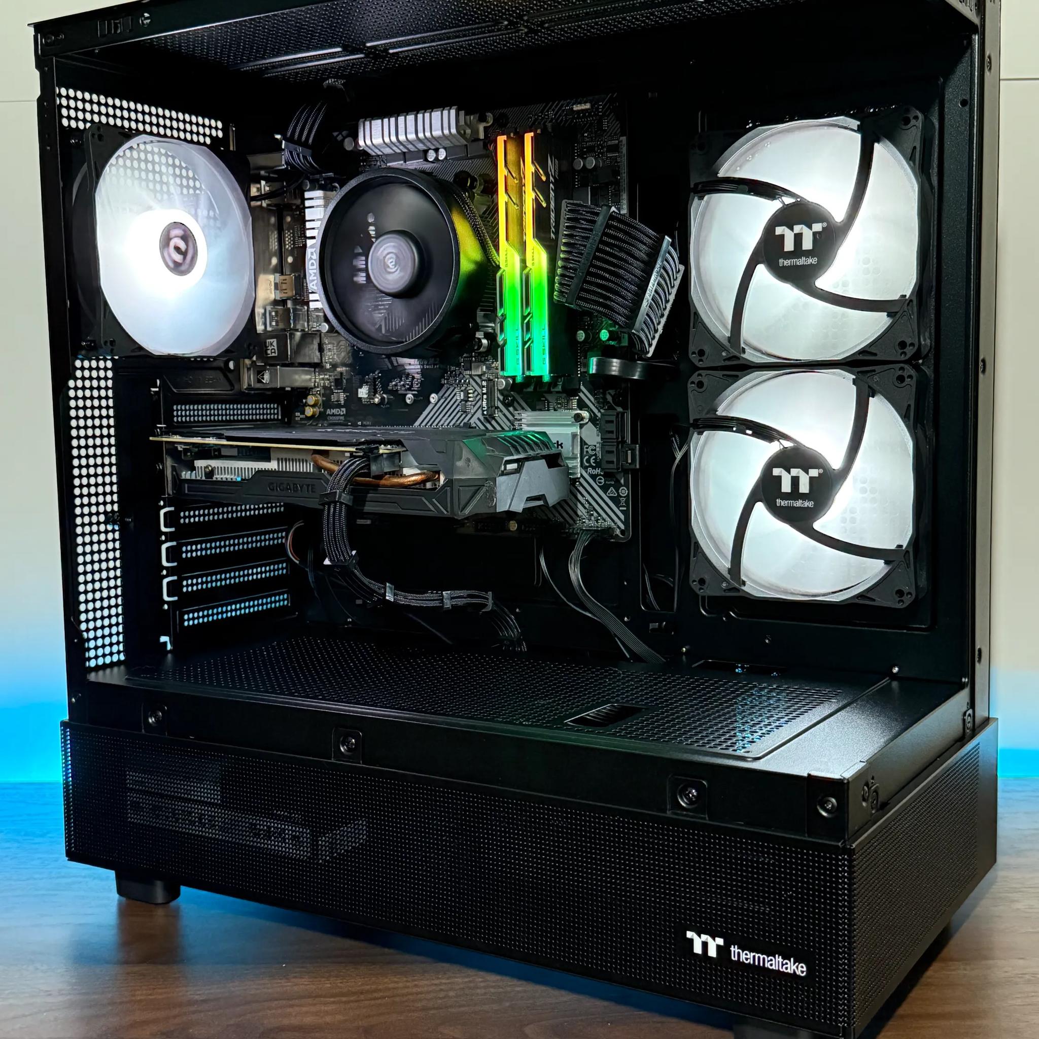 *Black Friday Sale* ⚡️ Esports RGB Gaming PC | GTX 1060 | Ryzen 5 | 16GB RAM | 512GB SSD |