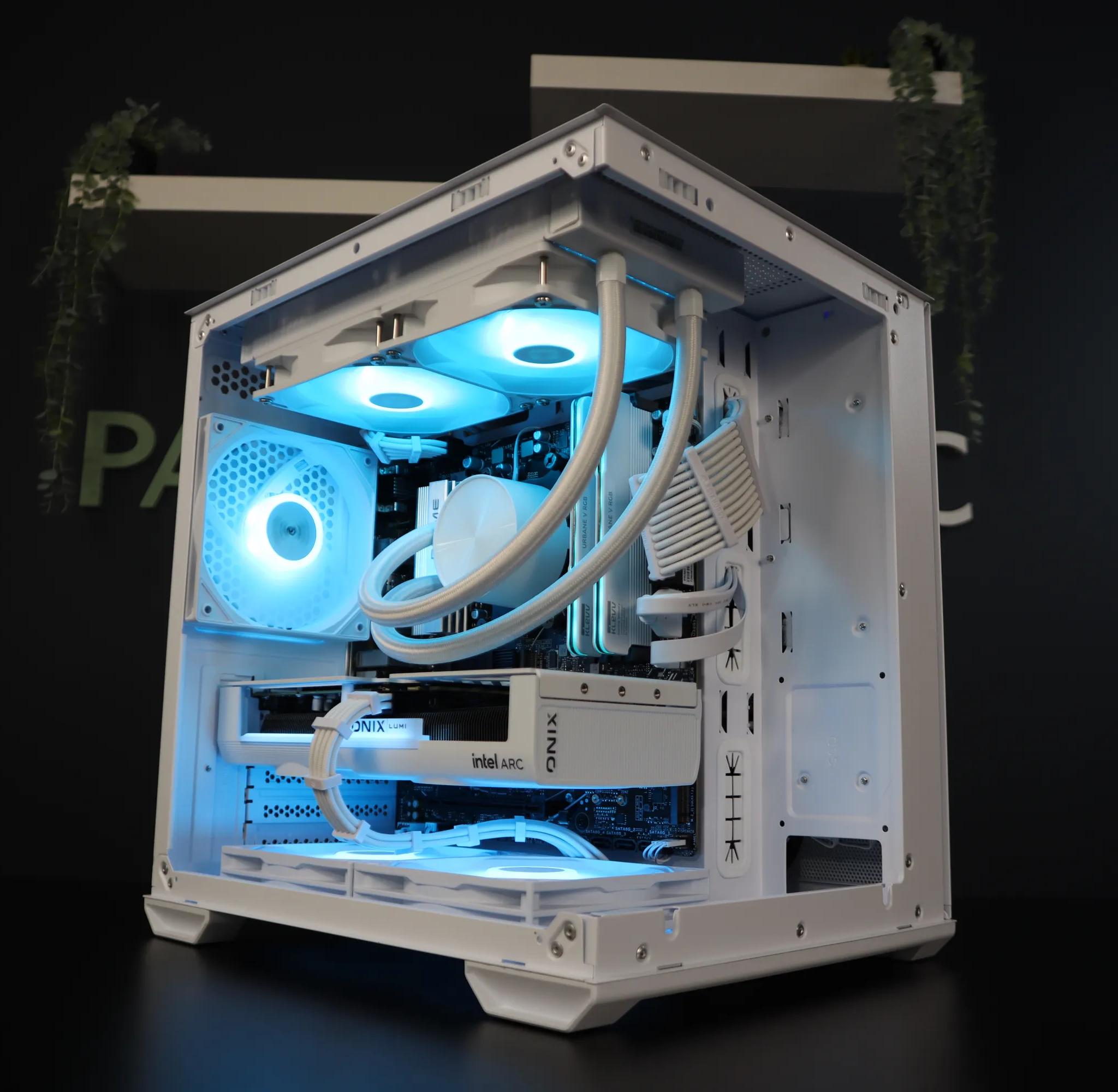 NEW GAMING PC | RYZEN 7600X | INTEL B580 12BG | 1TB | WHITE | All Parts Brand New