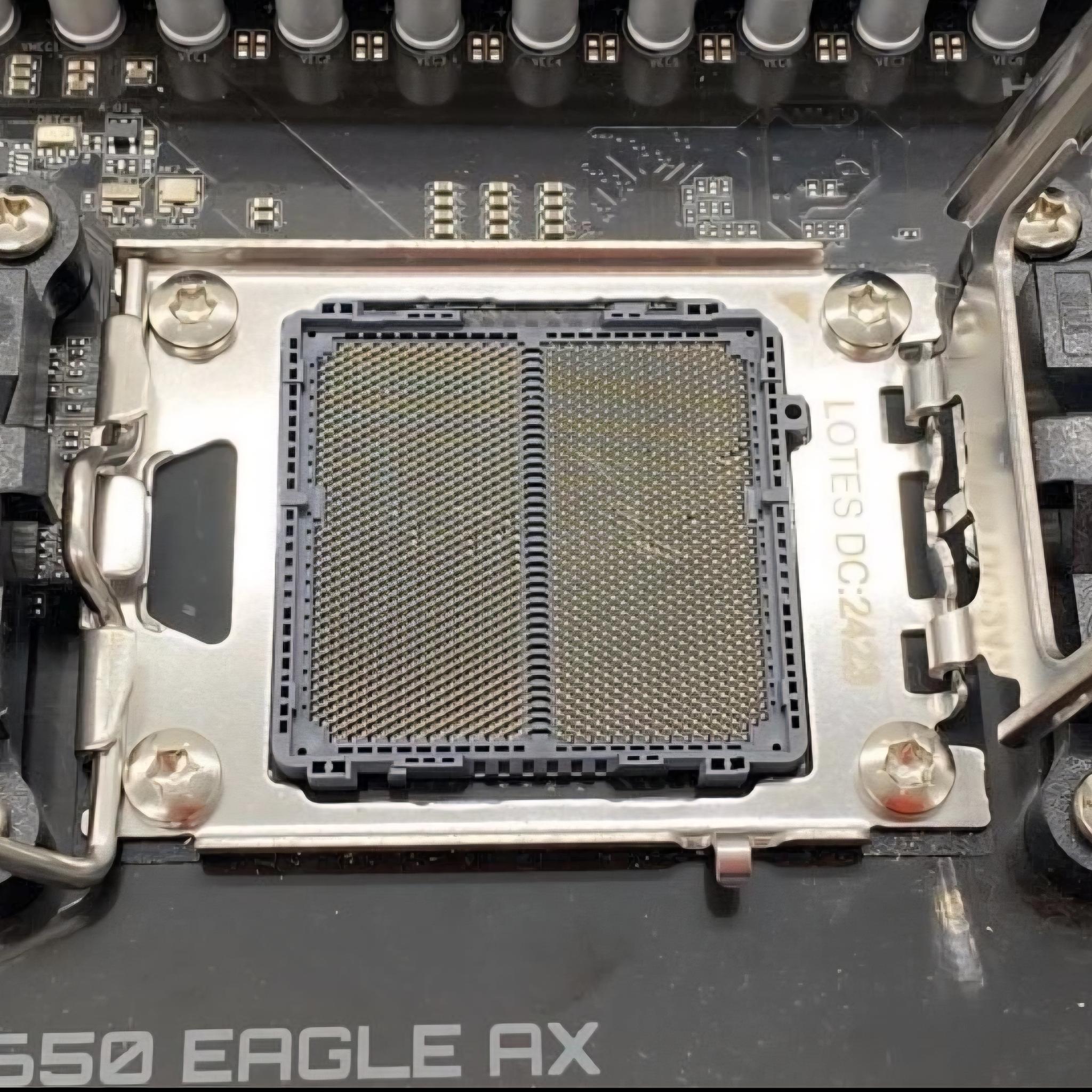 **Bent Pins** GIGABYTE B650 EAGLE AX Motherboard As/Is