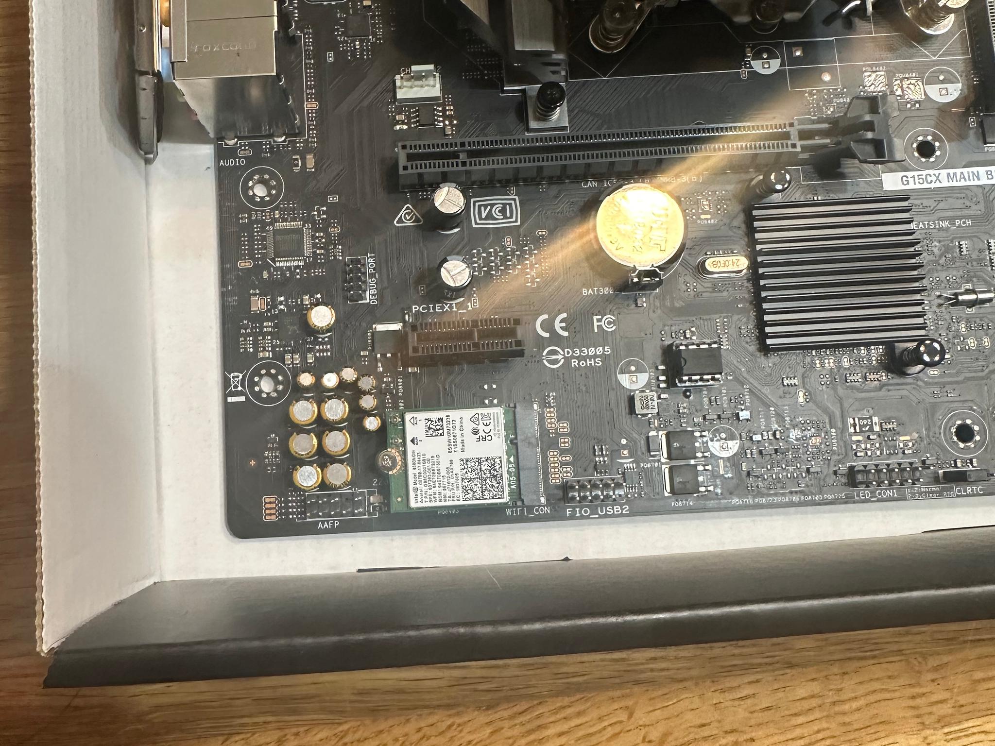 i7 9700k Unlocked - G15CX MB - Cooler Included