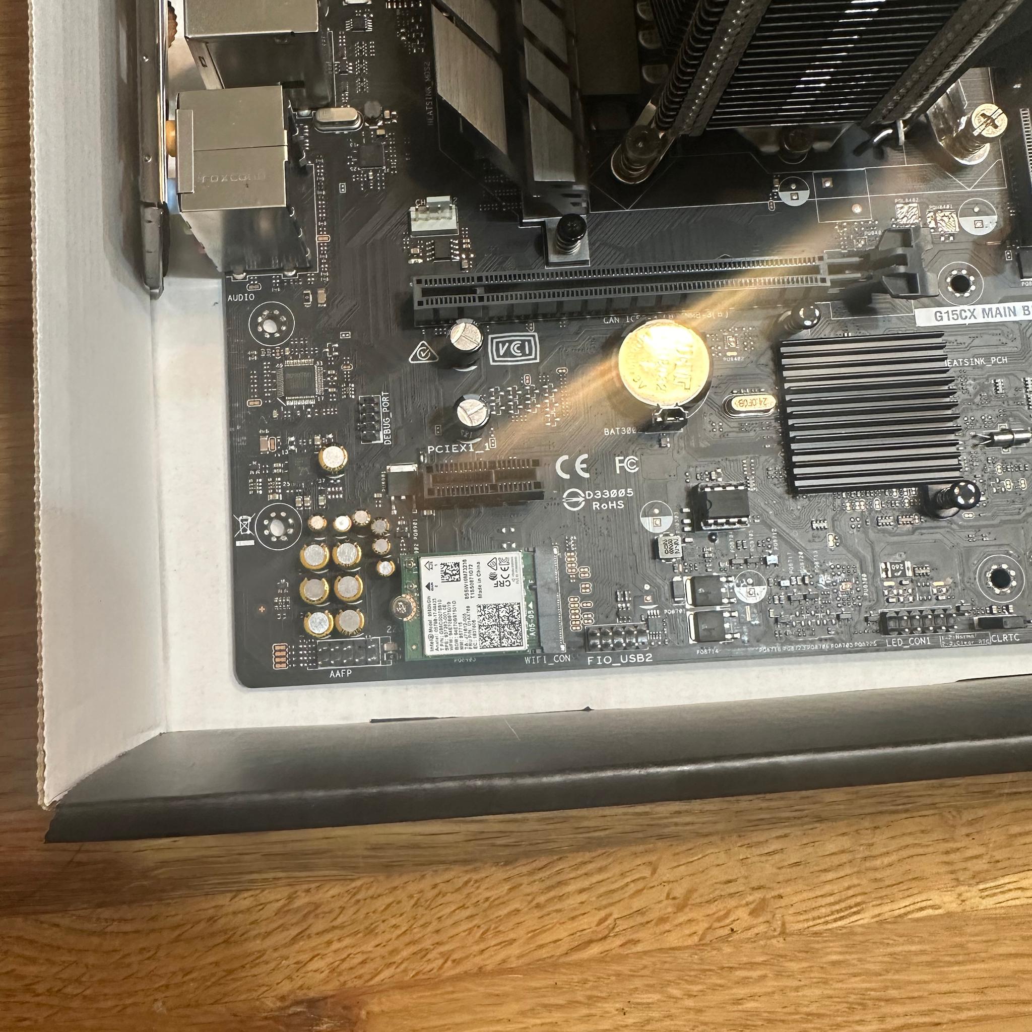 i7 9700k Unlocked - G15CX MB - Cooler Included