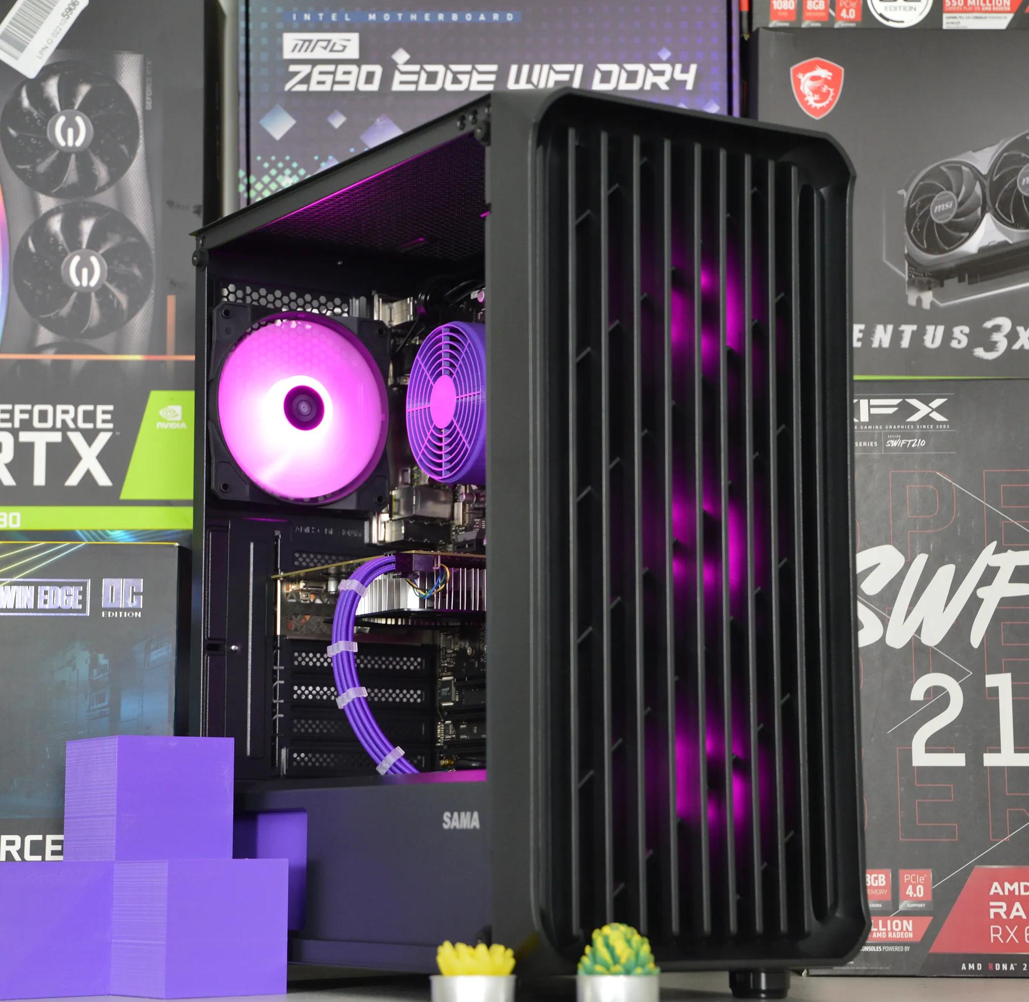 ⚫🟣| GTX 1060 | INTEL i5-8400 | 16GB DDR4 RAM | 1TB NVME SSD | Royal Darkness |