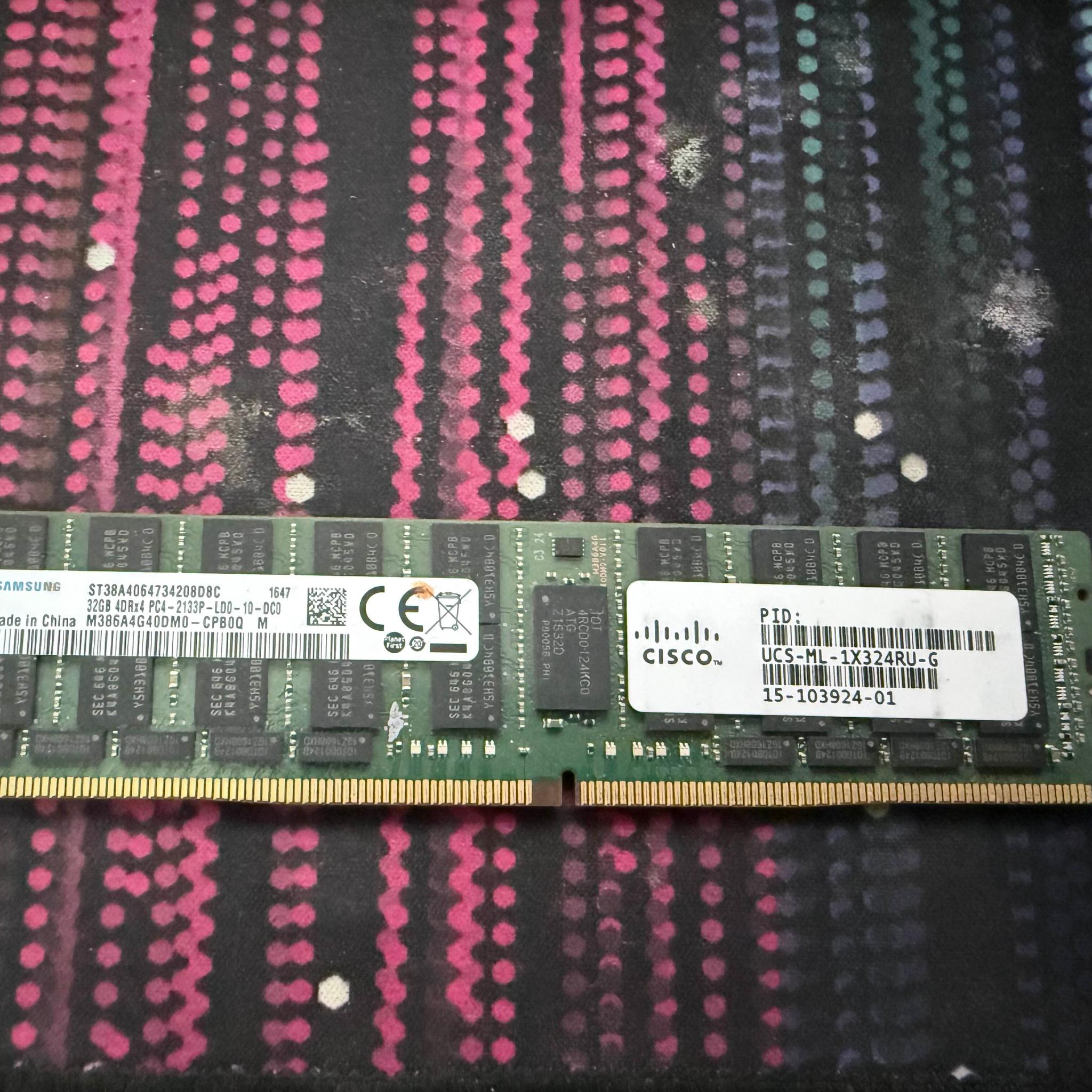 Samsung 1x32gb ddr4 2133 ecc ram
